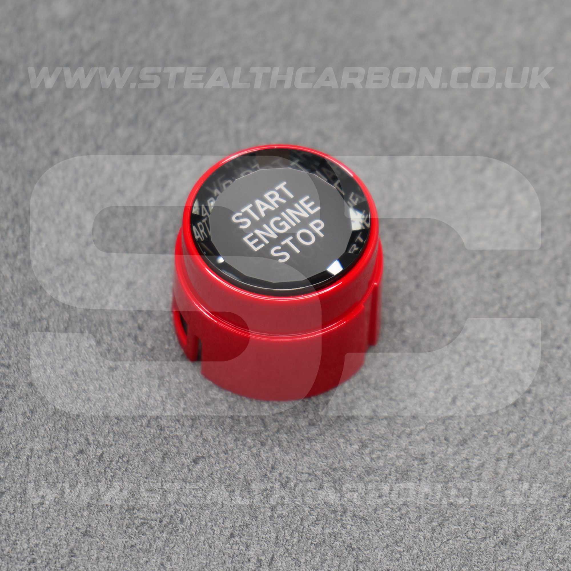 Red Crystal Start Engine Button for BMW 5 6 7 Series F01 F02 F10 F11 F12 2009