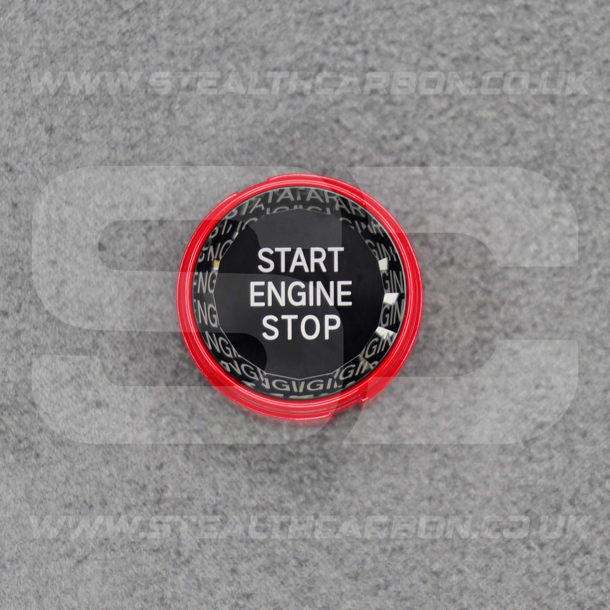 Red Crystal Start Engine Button for BMW 5 6 7 Series F01 F02 F10 F11 F12 2009