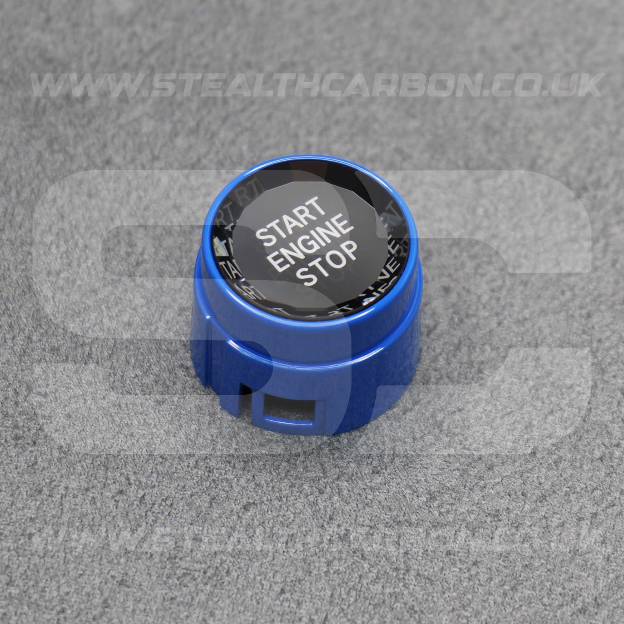 Blue Crystal Start Engine Button for BMW 5 6 7 Series F01 F02 F10 F11 F12 2009