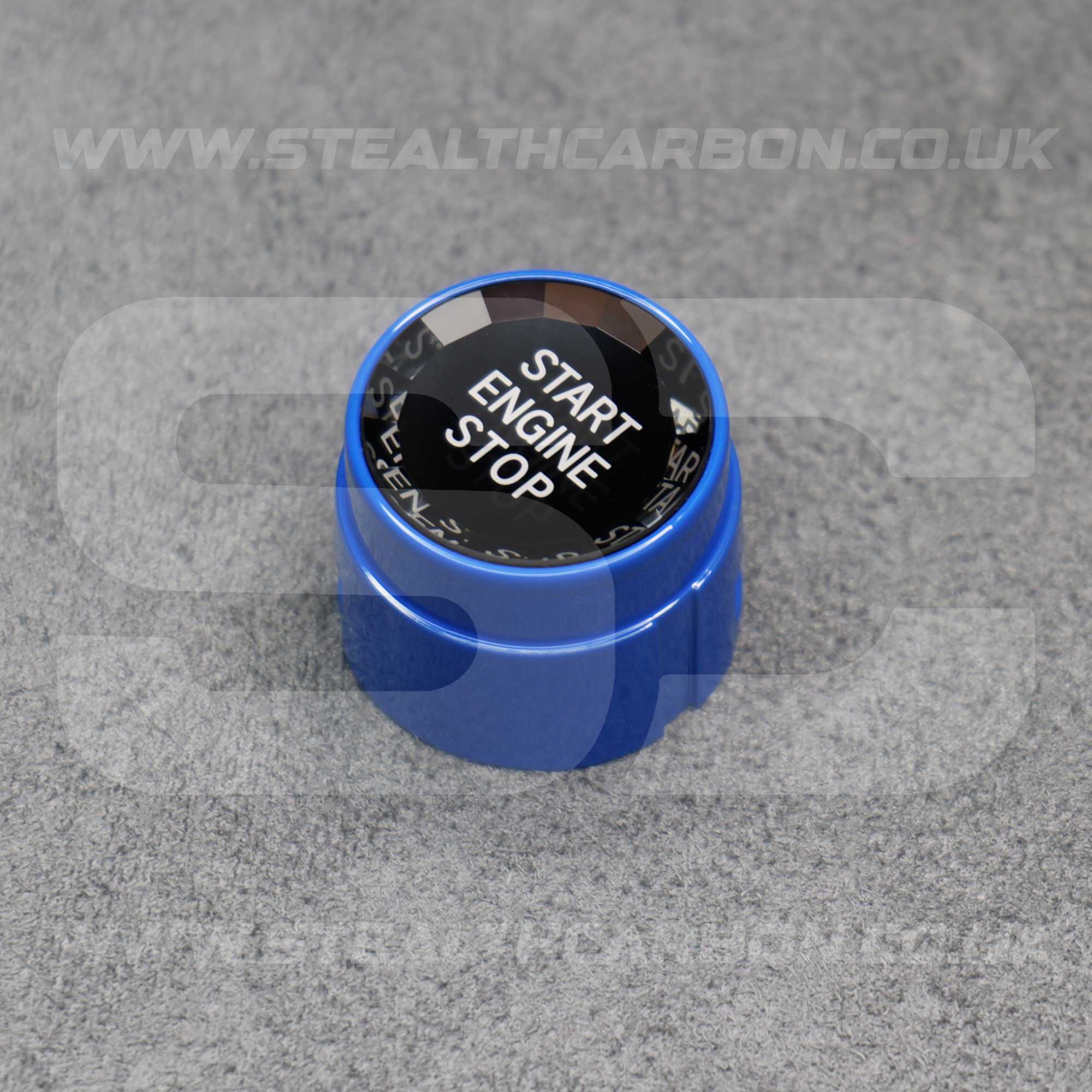 Blue Crystal Start Engine Button for BMW 5 6 7 Series F01 F02 F10 F11 F12 2009