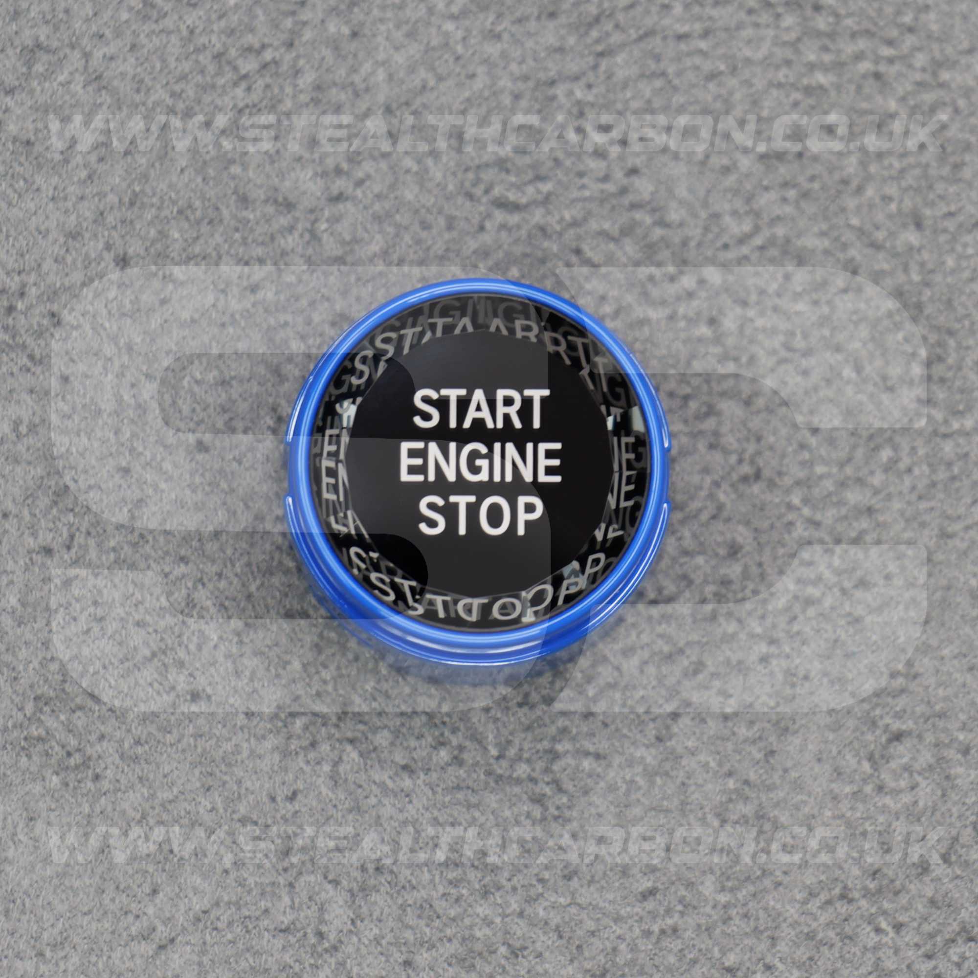 Blue Crystal Start Engine Button for BMW 5 6 7 Series F01 F02 F10 F11 F12 2009