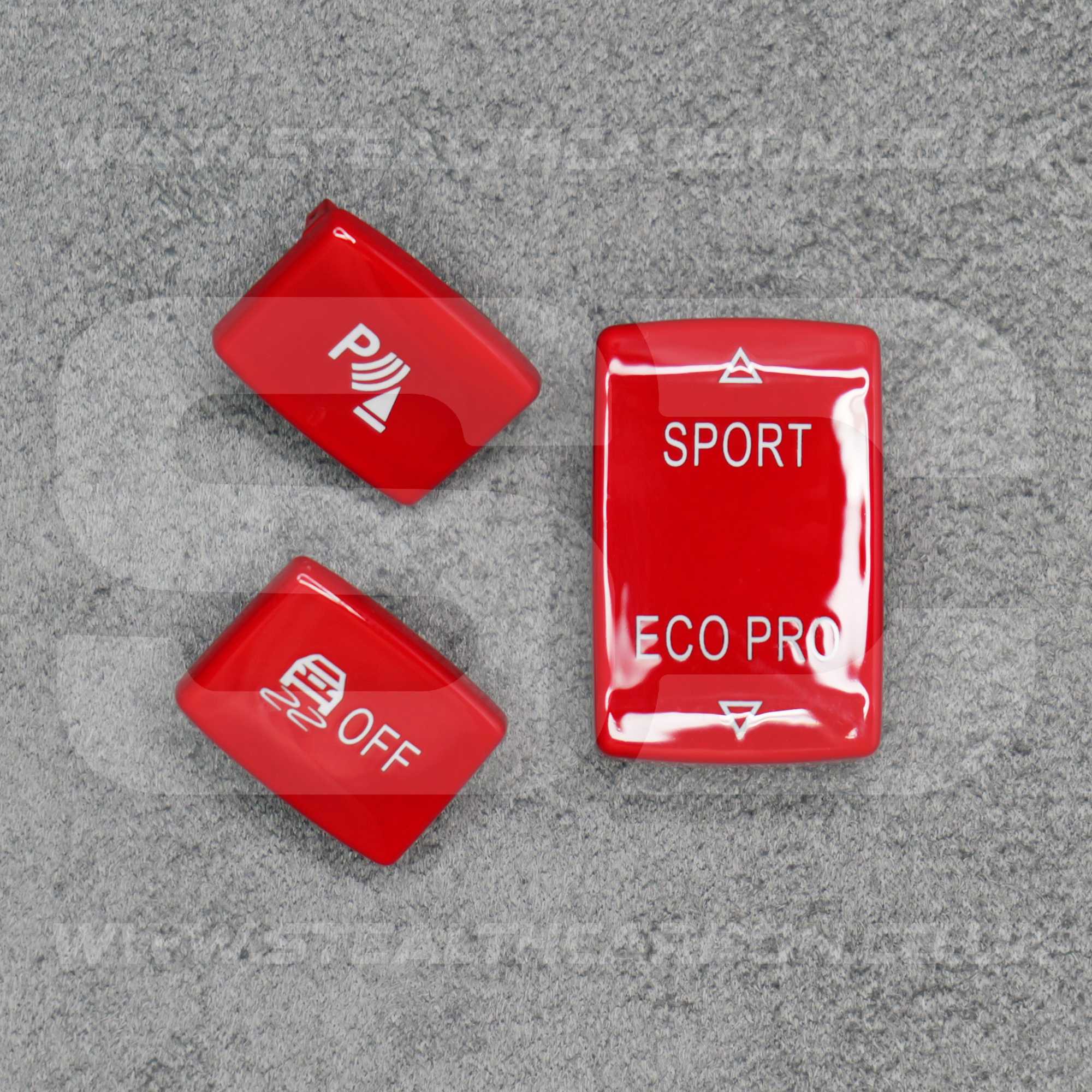 BMW Red Sport Eco Pro DSC Parking Centre Console Buttons F20 F22 F30 F32 F33 F36