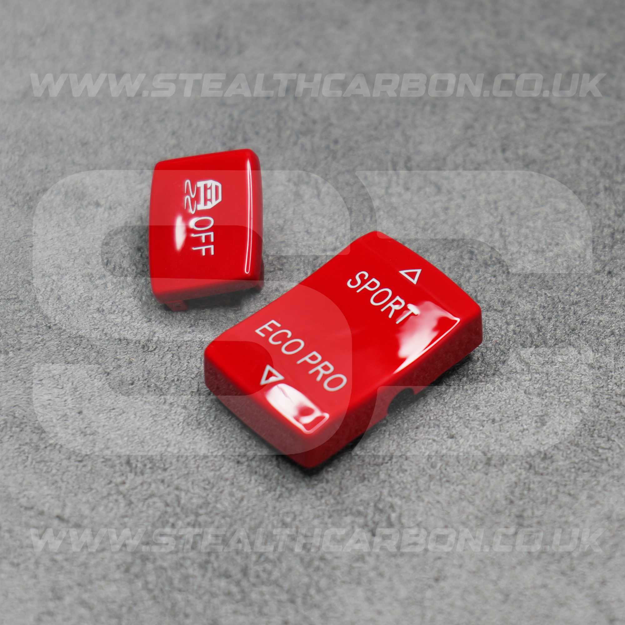 BMW Red Sport Eco Pro DSC Centre Console Buttons F20 F21 F22 F23 F30 F32 F33 F36
