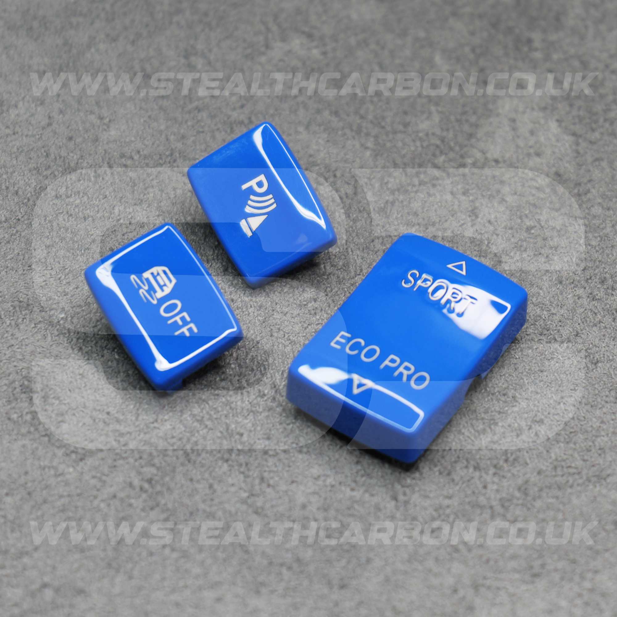 BMW Blue Sport Eco Pro DSC Parking Centre Console Buttons F20 F22 F30 F32 F33