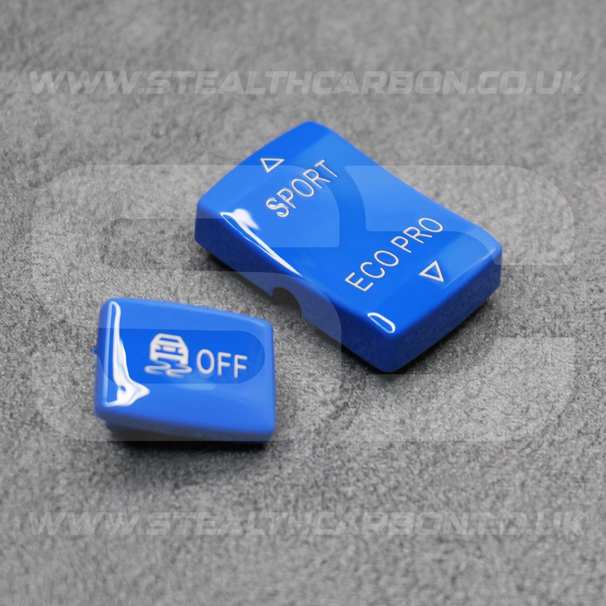 BMW Blue Sport Eco Pro DSC Centre Console Buttons F20 F21 F22 F30 F32 F33 F36