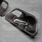 Carbon Fibre Style Interior Door Handle Trims BMW F80 M3 F82 M4 F83 F30 F32 3 4
