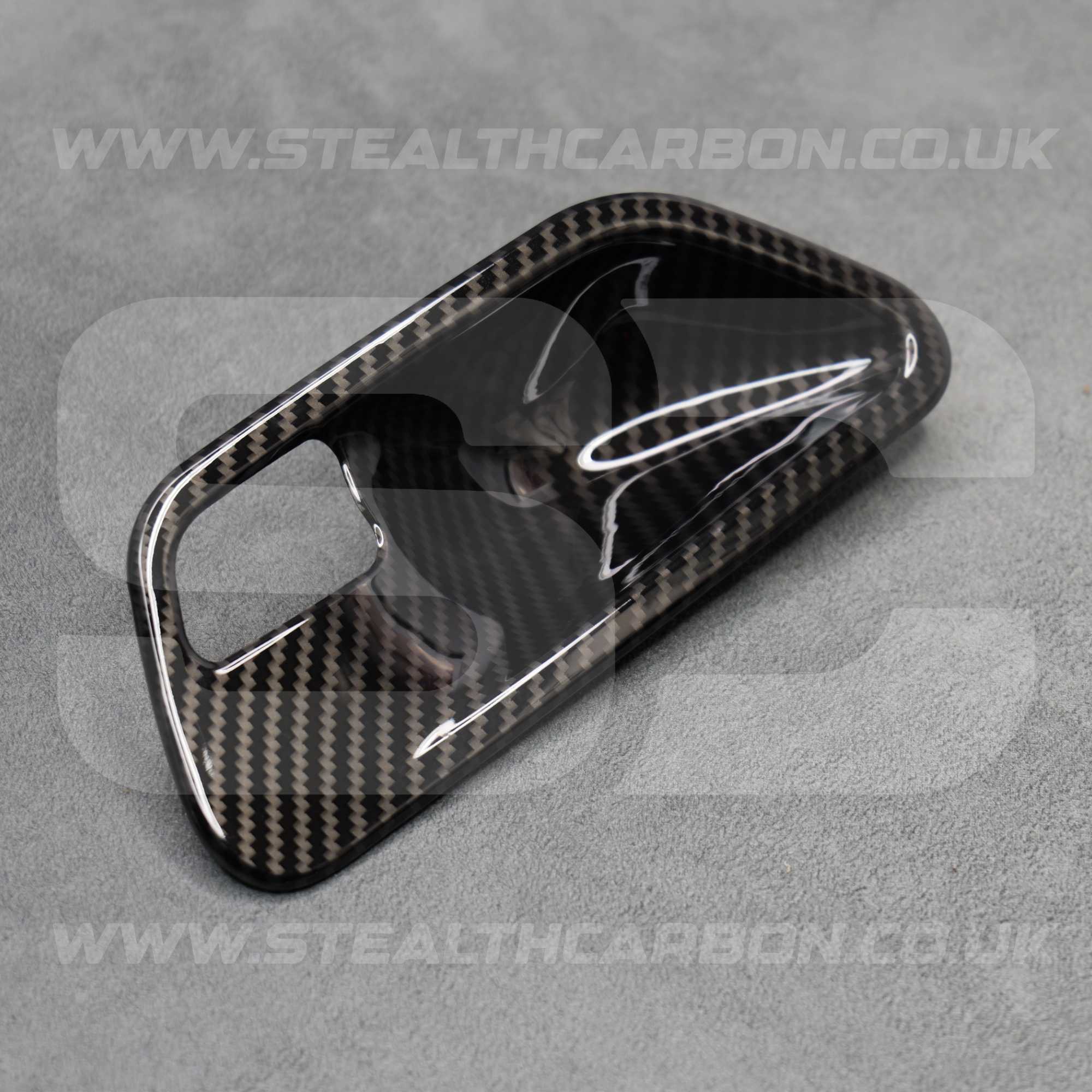 Carbon Fibre Style Interior Door Handle Trims BMW F80 M3 F82 M4 F83 F30 F32 3 4