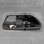 Carbon Fibre Style Interior Door Handle Trims BMW F80 M3 F82 M4 F83 F30 F32 3 4