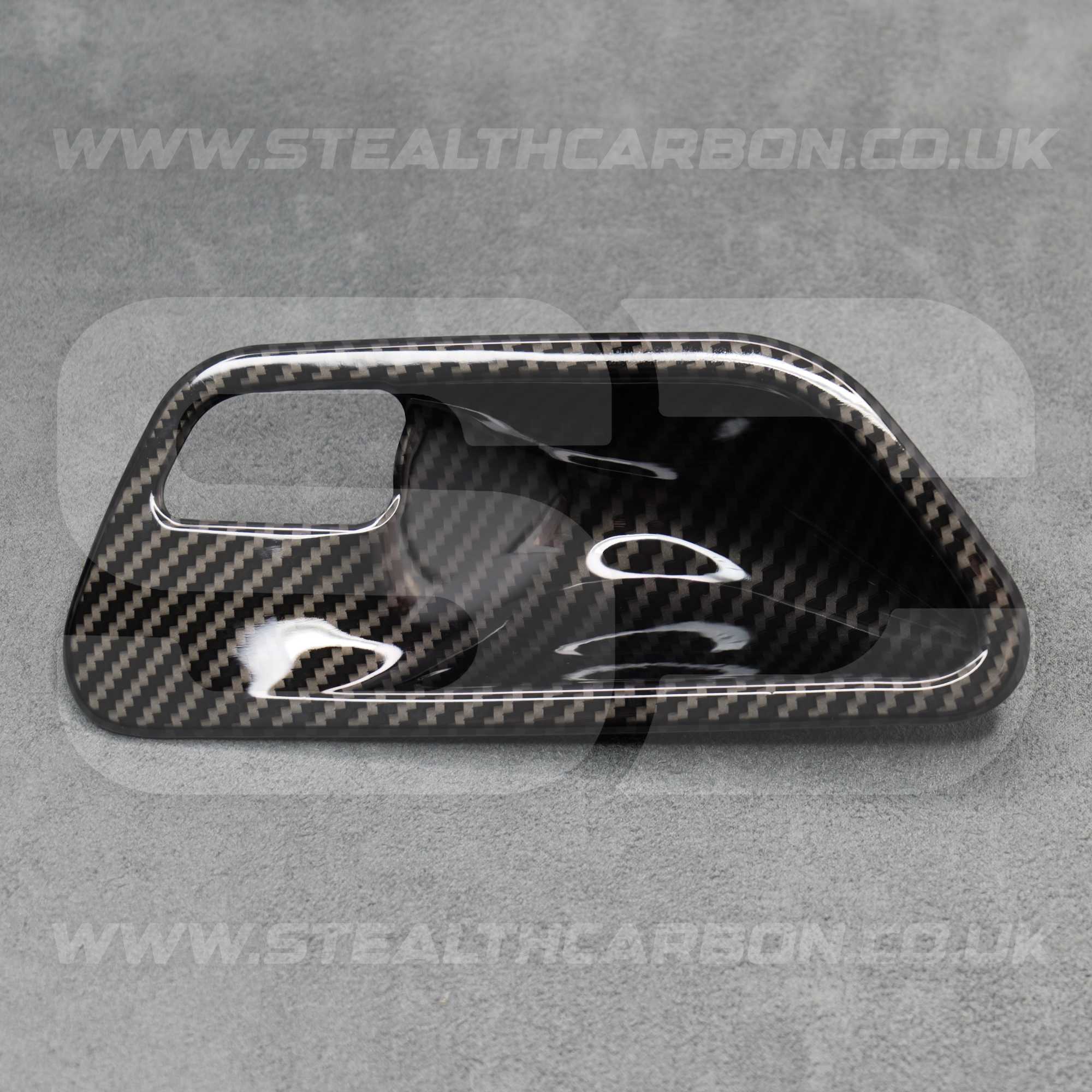 Carbon Fibre Style Interior Door Handle Trims BMW F80 M3 F82 M4 F83 F30 F32 3 4