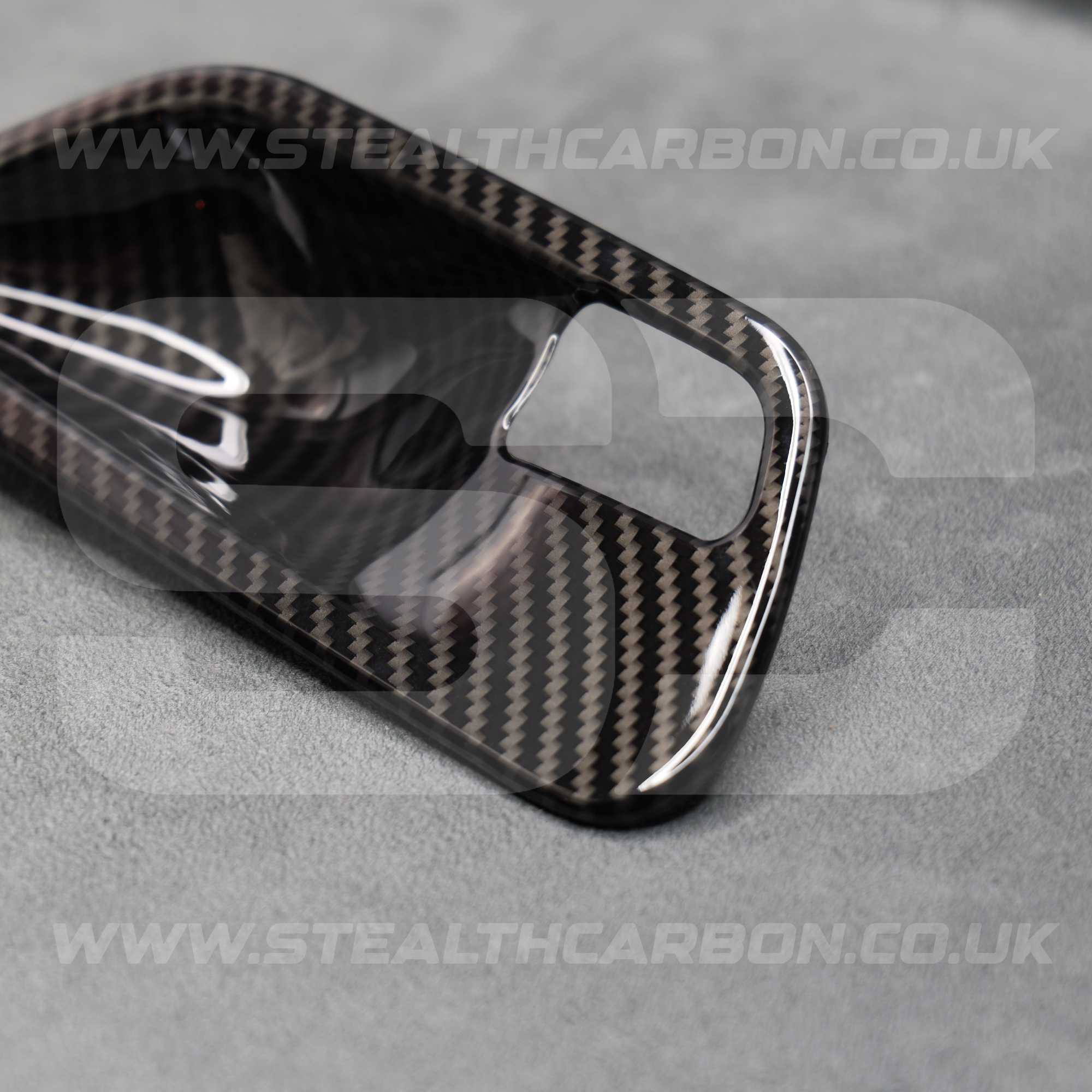 Carbon Fibre Style Interior Door Handle Trims BMW F80 M3 F82 M4 F83 F30 F32 3 4