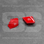 BMW Red M1 & M2 Buttons Set for M2 M3 M4 M5 M6 X5M X6M F80 F82 F83 F85 F87 F10