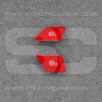 BMW Red M1 & M2 Buttons Set for M2 M3 M4 M5 M6 X5M X6M F80 F82 F83 F85 F87 F10