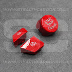 Red M1 M2 & Start Engine Buttons Set for BMW M2 M3 M4 M5 M6 X5M X6M F80 F82 F87