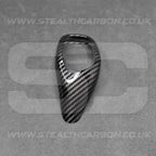 BMW Carbon Fibre Style Gear Shift Knob Cover Trim for F30 F20 F10 F15 F25 X5 X3