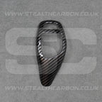 BMW Carbon Fibre Style Gear Shift Knob Cover Trim for F30 F20 F10 F15 F25 X5 X3