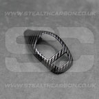 BMW Carbon Fibre Style Gear Shift Knob Cover Trim for F30 F20 F10 F15 F25 X5 X3