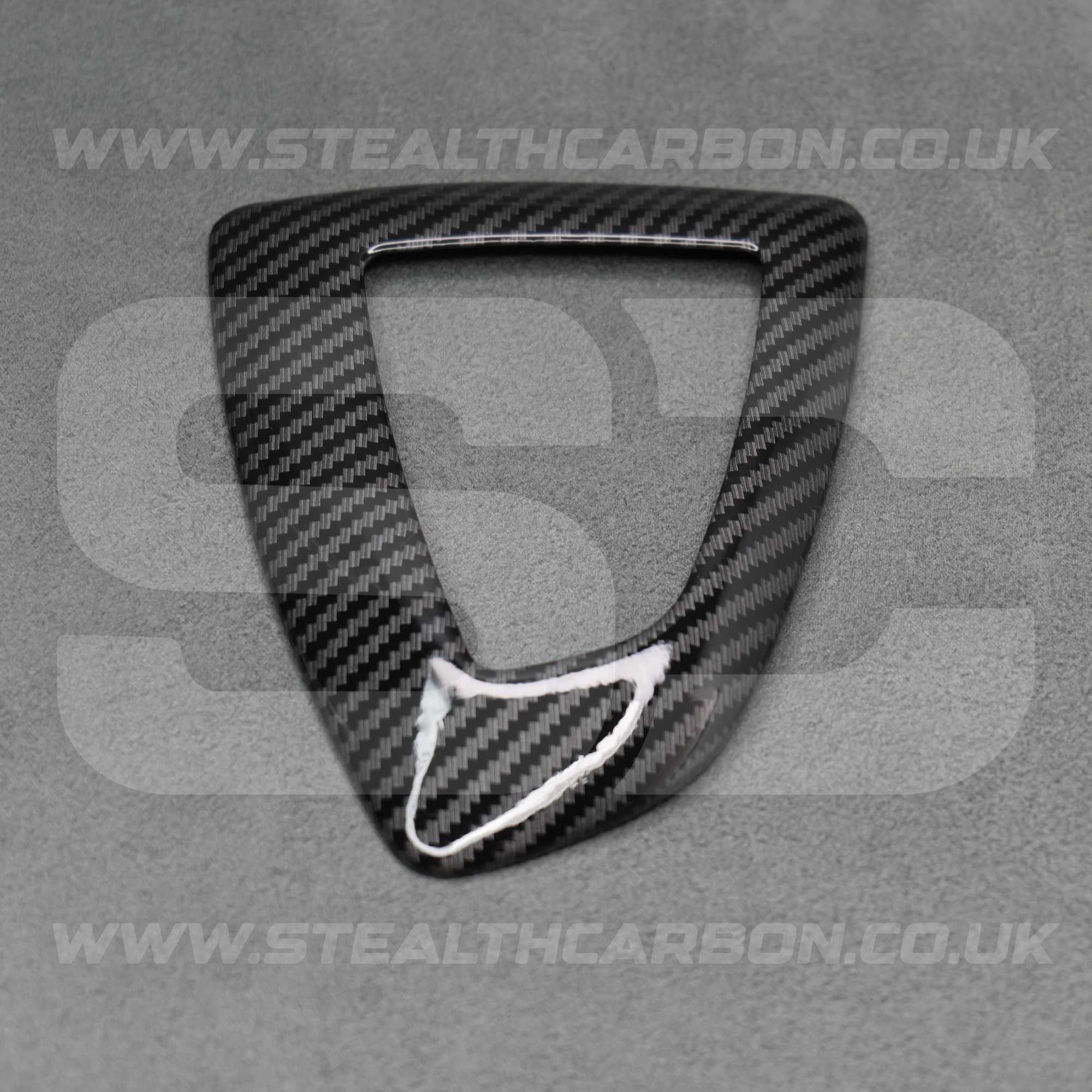 Carbon Fibre Style Gear Knob Surround BMW F20 F30 F34 M135i M140i M235i M240i