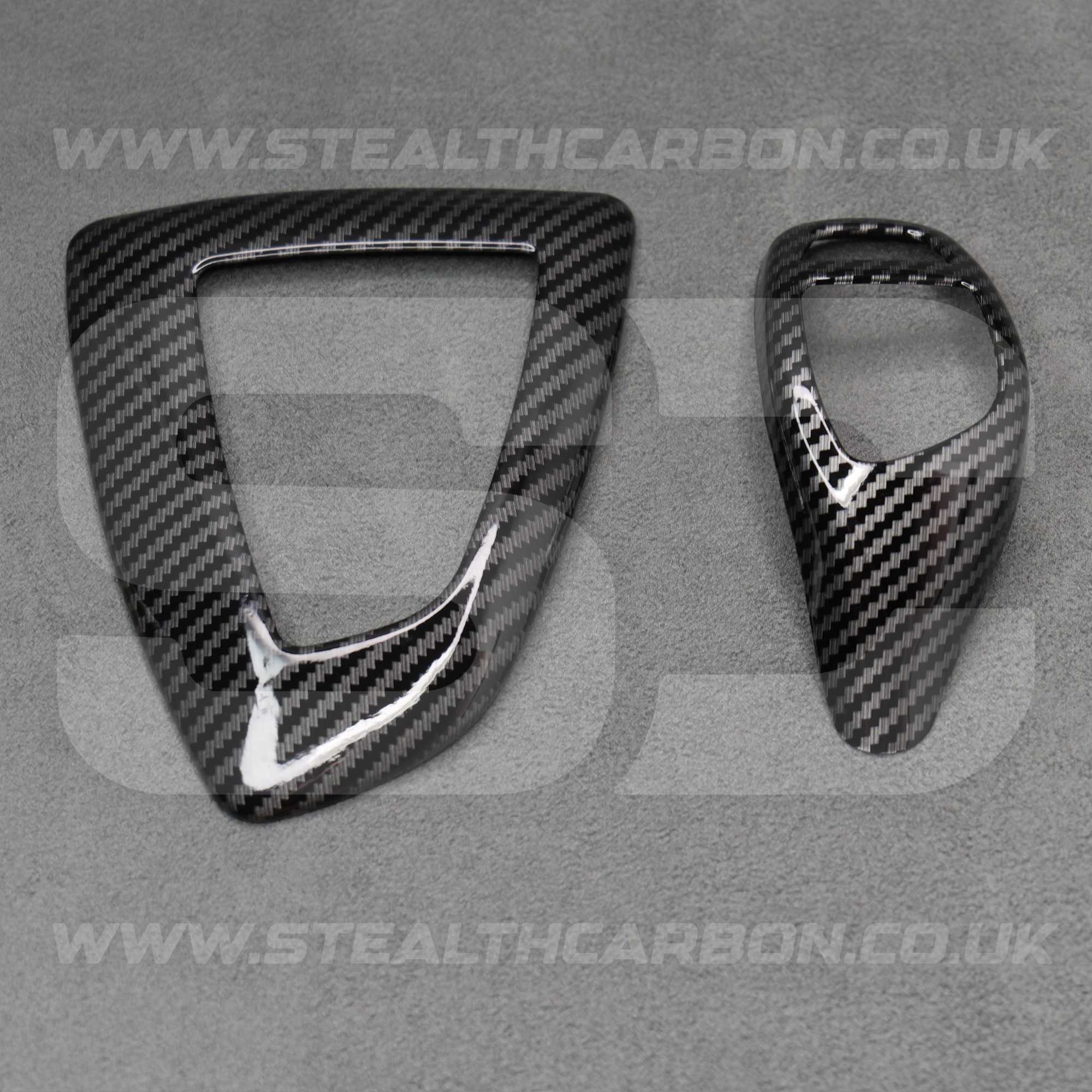 Carbon Fibre Style Gear Knob & Surround Trims  BMW F20 F30 F34 M135i M140i M235i