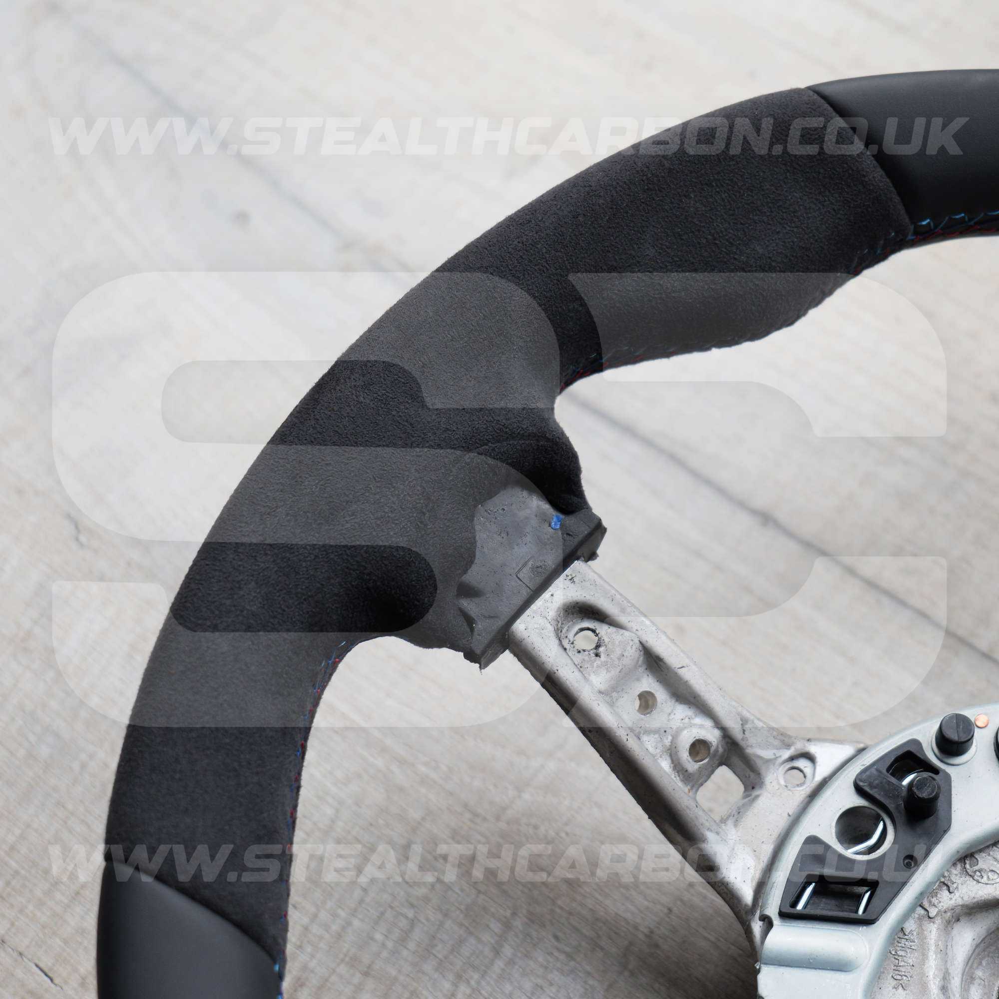 BMW Alcantara M Sport Red Steering Wheel 1 2 3 4 X1 X3 X4 X5 X6 M2 M3 M4 F80 +