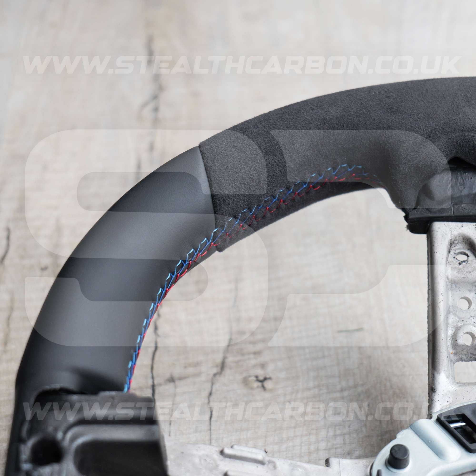 BMW Alcantara M Sport Red Steering Wheel 1 2 3 4 X1 X3 X4 X5 X6 M2 M3 M4 F80 +