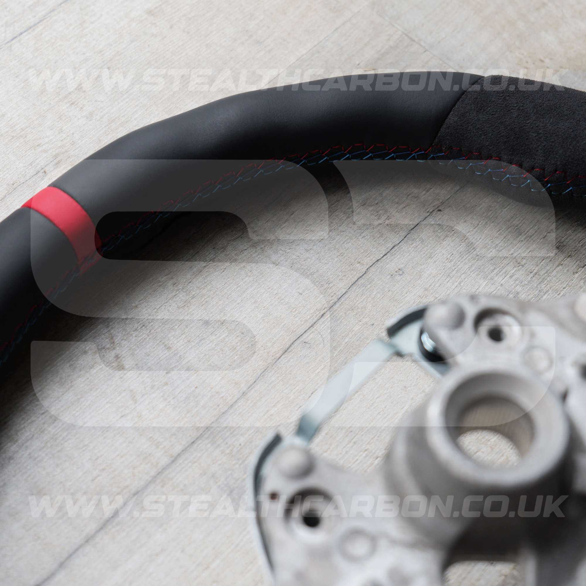 BMW Alcantara M Sport Red Steering Wheel 1 2 3 4 X1 X3 X4 X5 X6 M2 M3 M4 F80 +