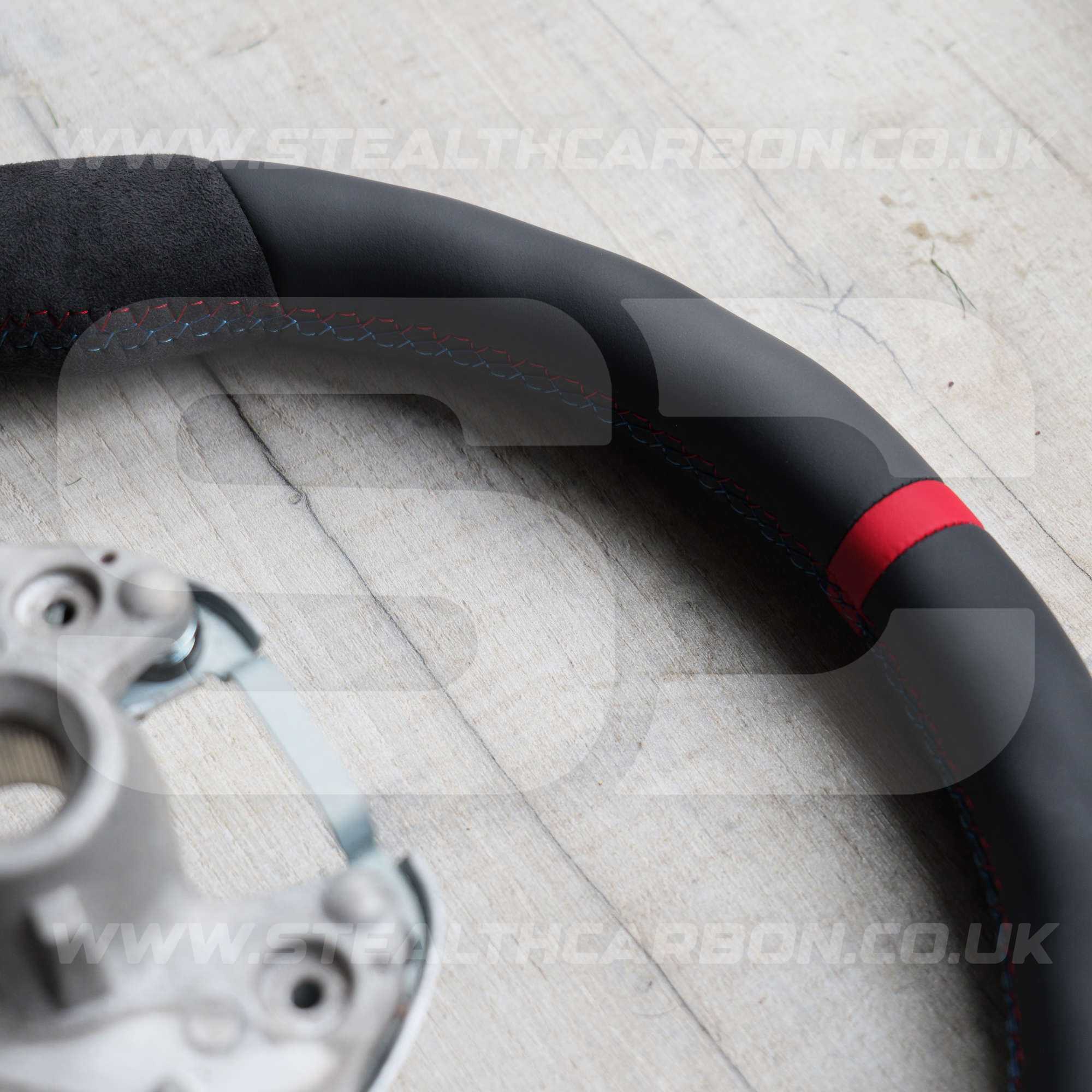 BMW Alcantara M Sport Red Steering Wheel 1 2 3 4 X1 X3 X4 X5 X6 M2 M3 M4 F80 +