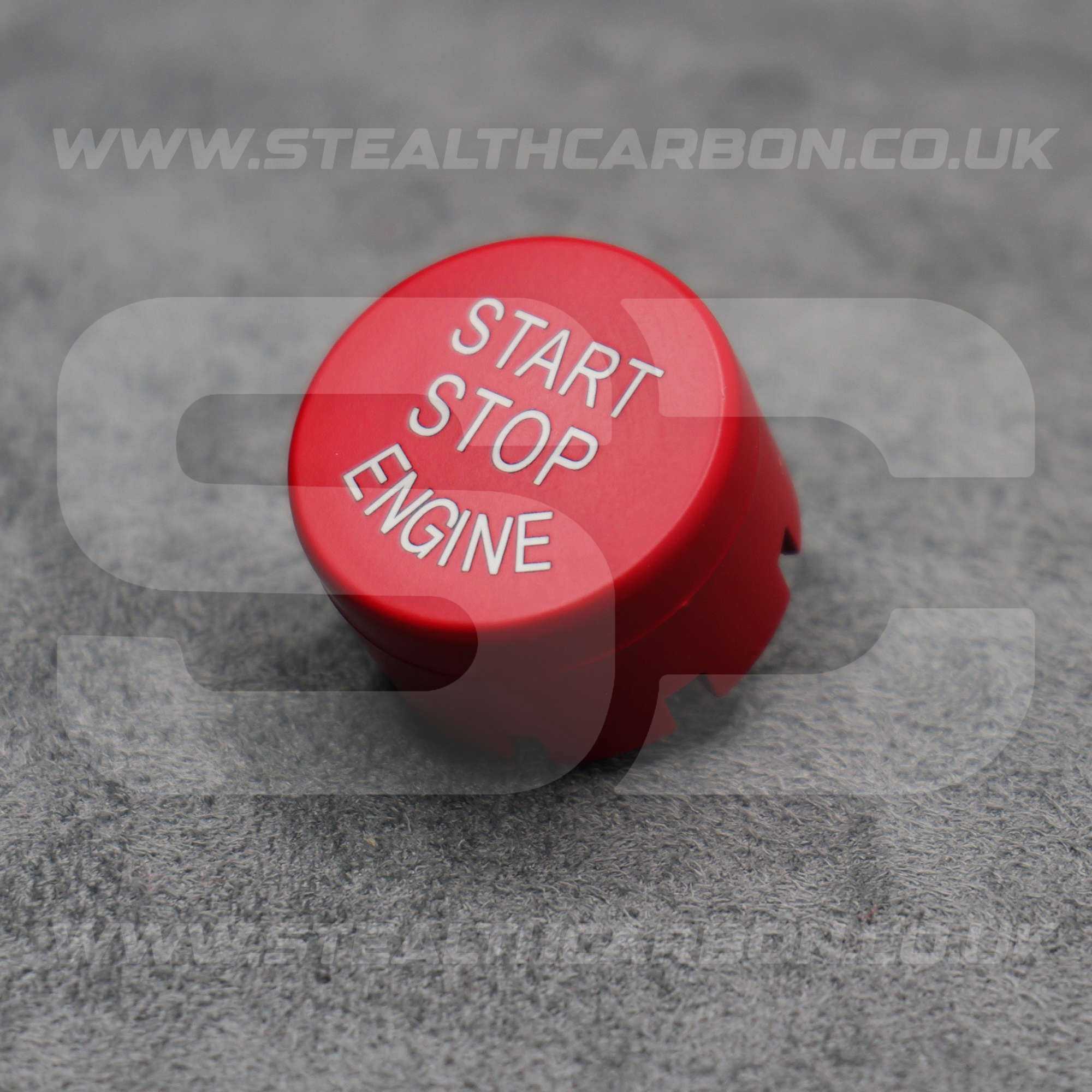 BMW Matte Red Start Stop Engine Button M2 M3 M4 M5 M6 M140i F20 F80 F82 F83 F85 F87