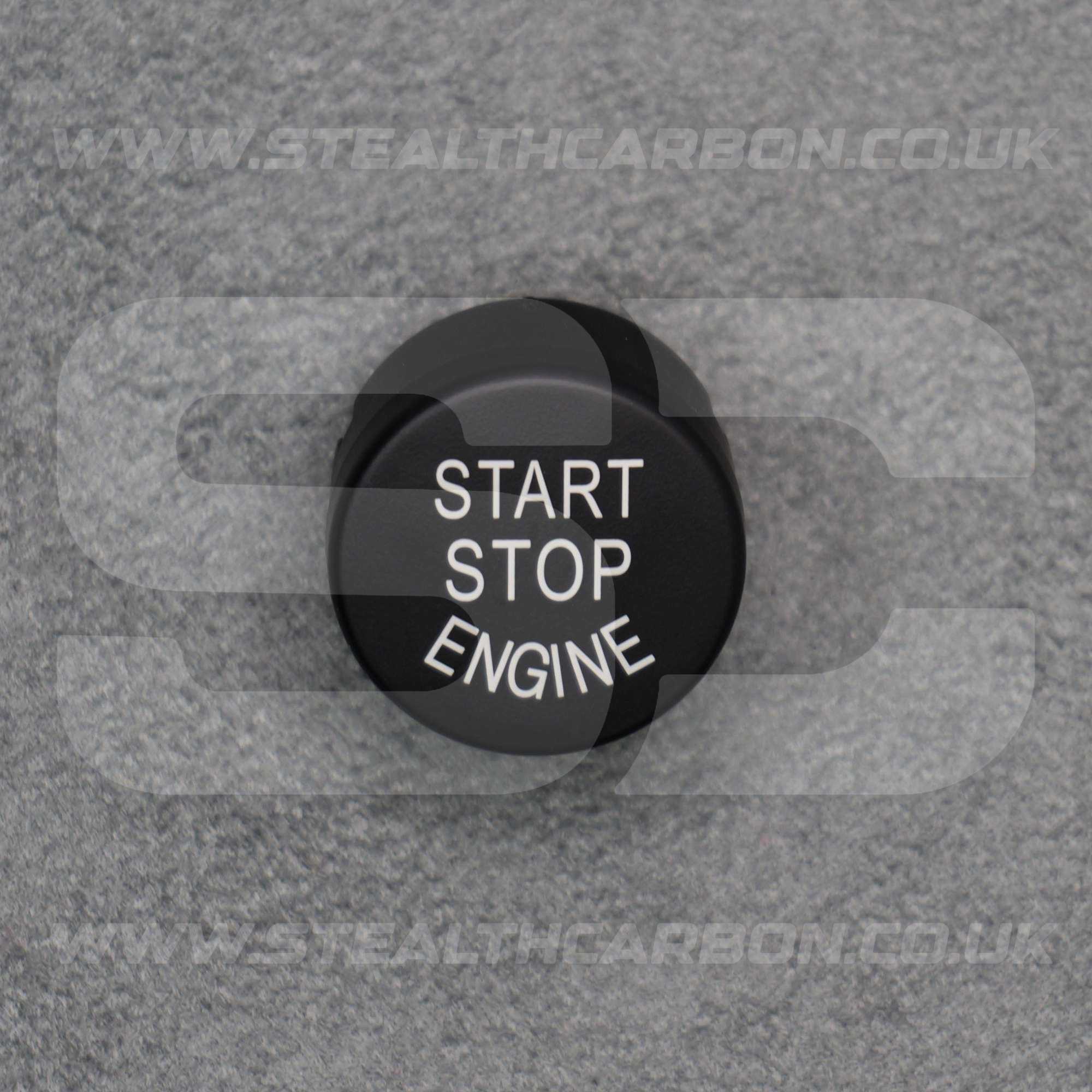 BMW Matte Black Start Stop Button M2 M3 M4 M5 M6 M140i F20 F80 F82 F83 F85 F87