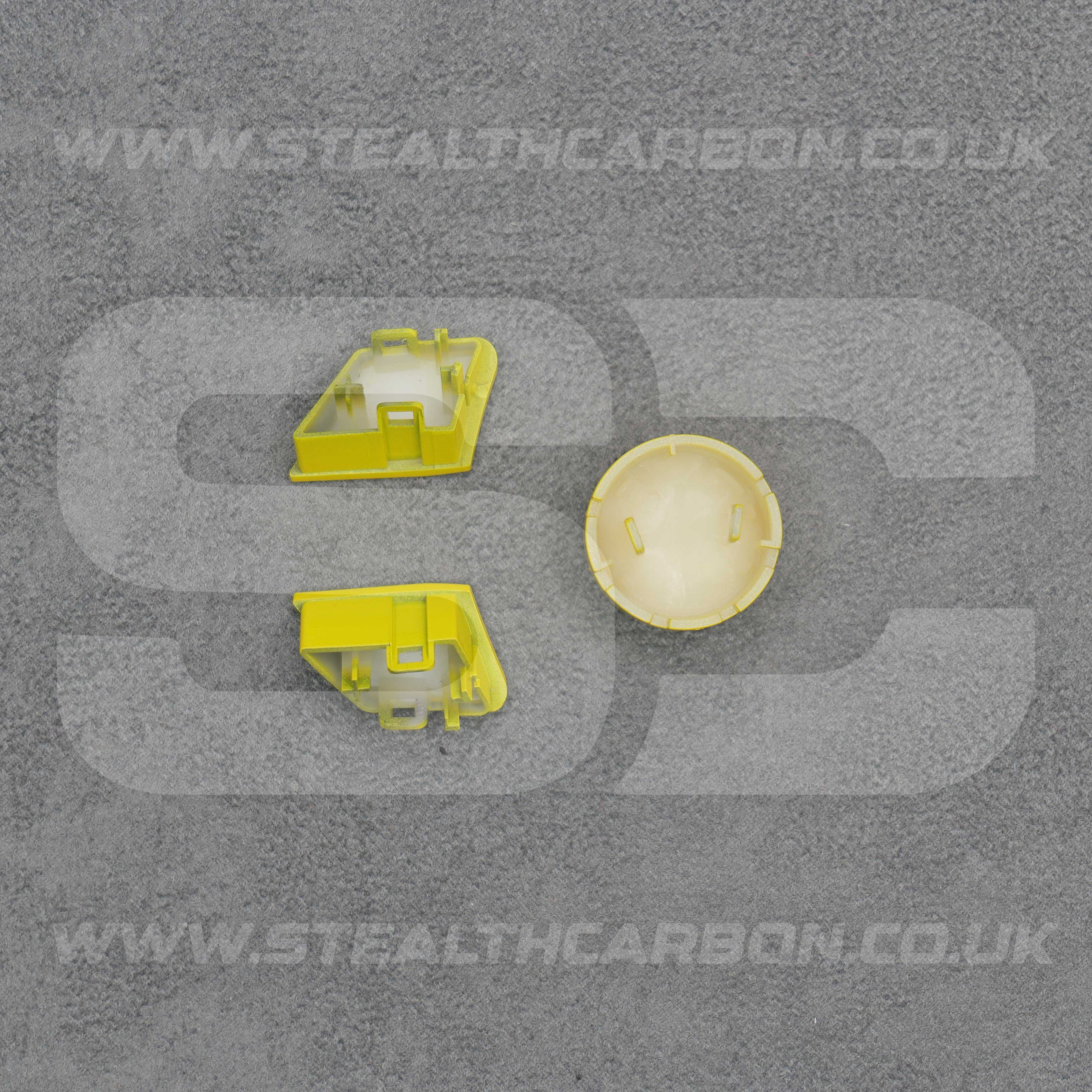 Yellow M1 M2 & Start Buttons Set BMW M2 M3 M4 M5 M6 X5M F80 F82 F83 F85 F87