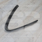 Alfa Romeo Giulia Quadrifoglio Carbon Fibre V Shield Grill Frame Cover Trim