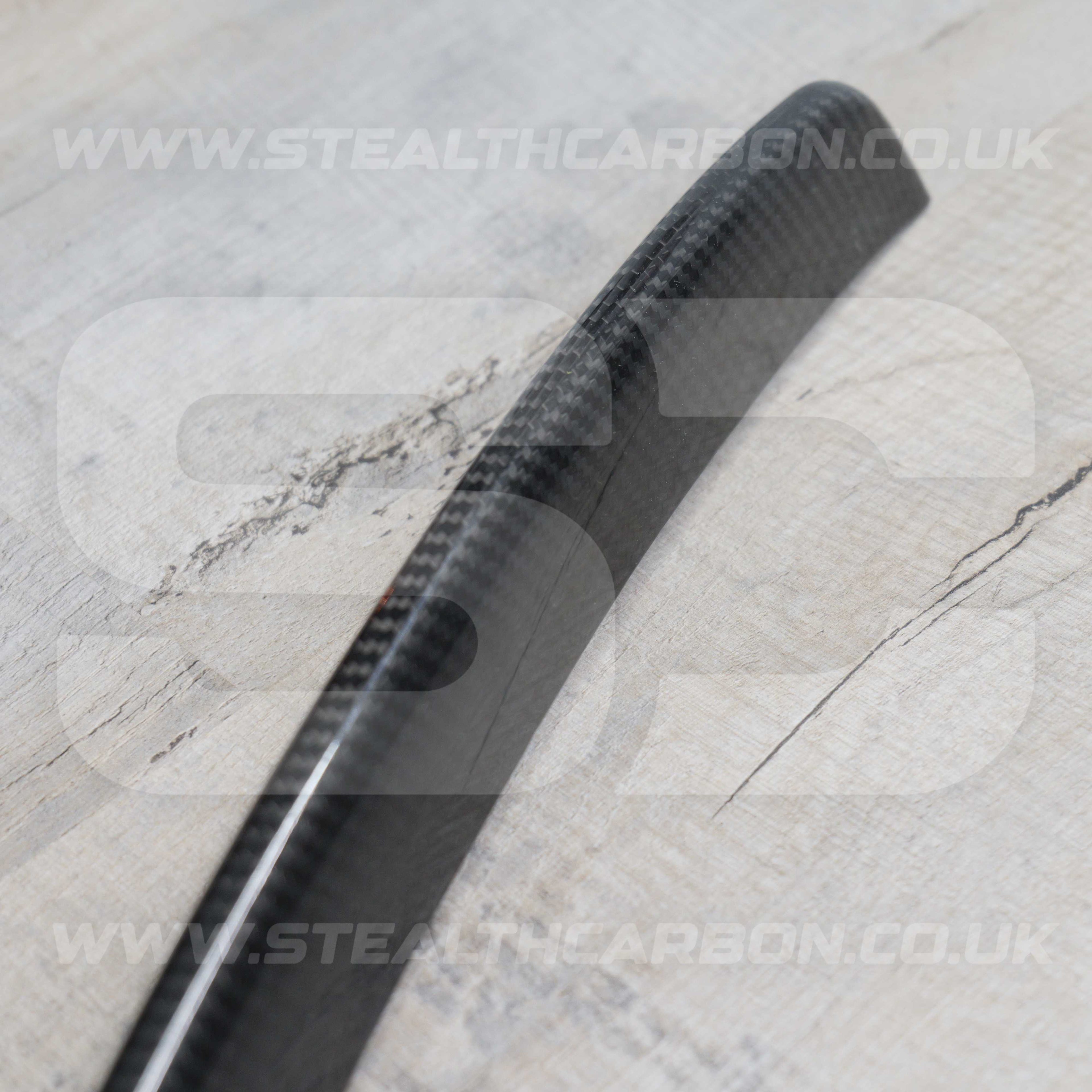 Alfa Romeo Giulia Quadrifoglio Carbon Fibre V Shield Grill Frame Cover Trim