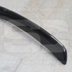 Alfa Romeo Giulia Quadrifoglio Carbon Fibre V Shield Grill Frame Cover Trim