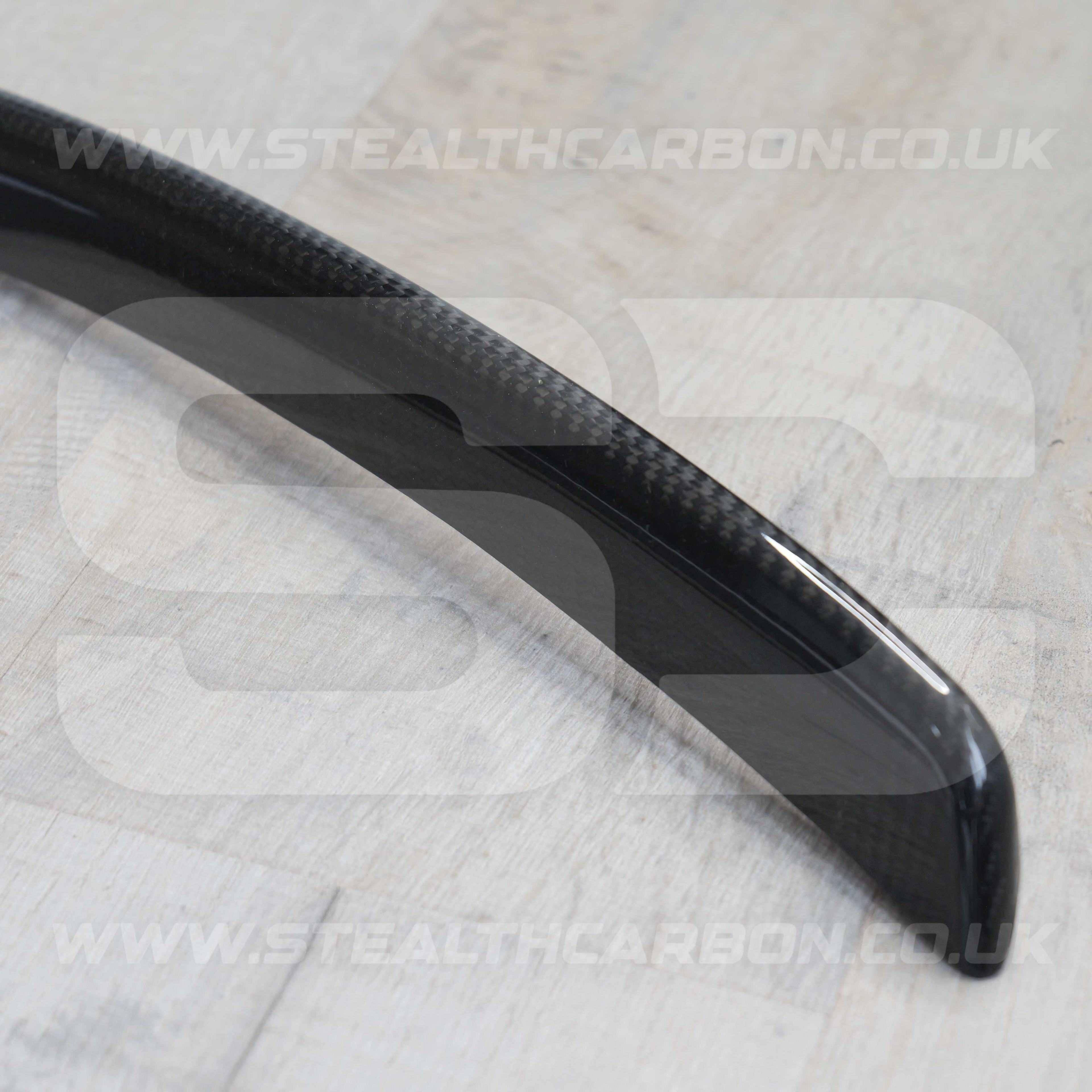 Alfa Romeo Giulia Quadrifoglio Carbon Fibre V Shield Grill Frame Cover Trim