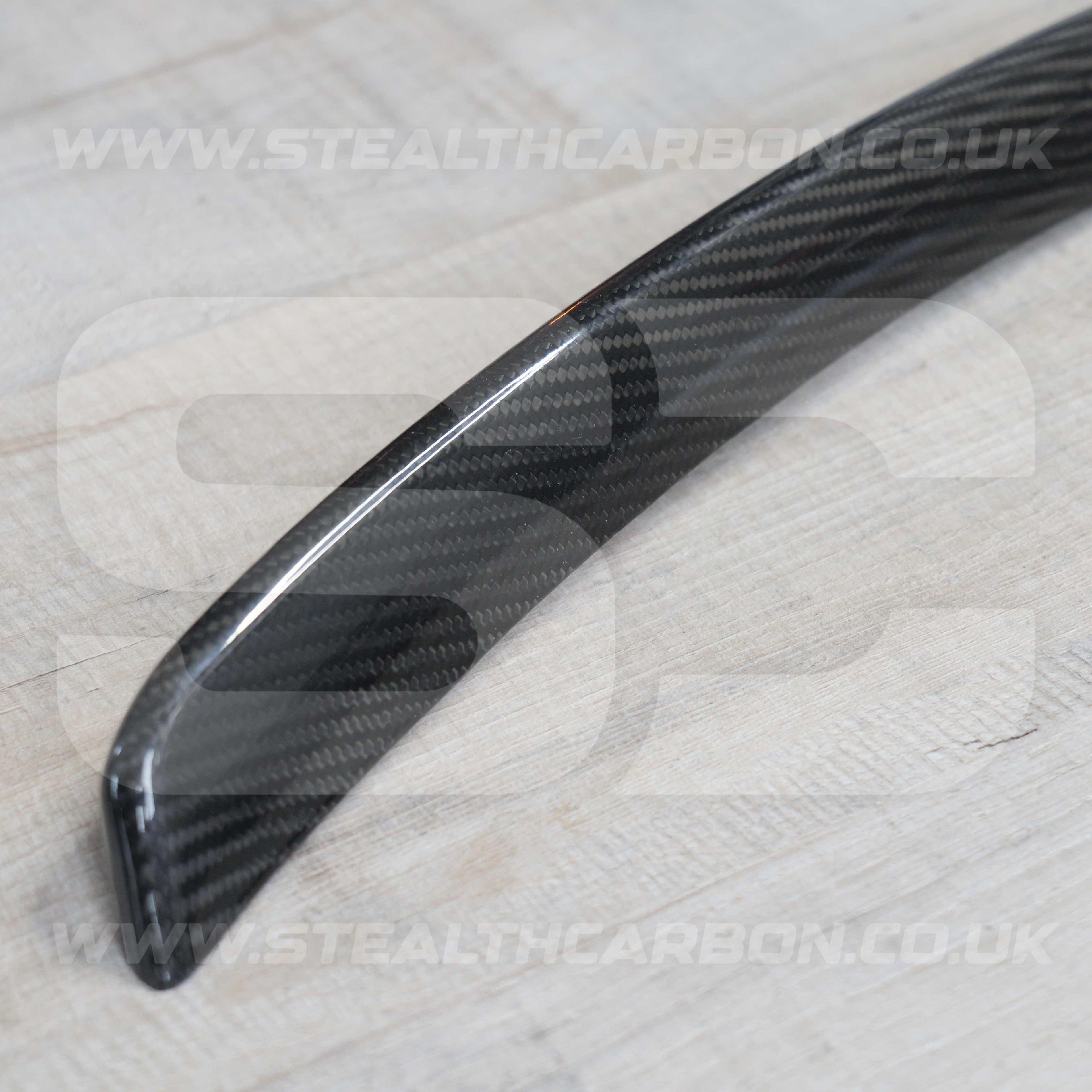 Alfa Romeo Giulia Quadrifoglio Carbon Fibre V Shield Grill Frame Cover Trim