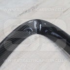 Alfa Romeo Giulia Quadrifoglio Carbon Fibre V Shield Grill Frame Cover Trim