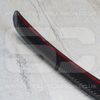Alfa Romeo Giulia Quadrifoglio Carbon Fibre V Shield Grill Frame Cover Trim