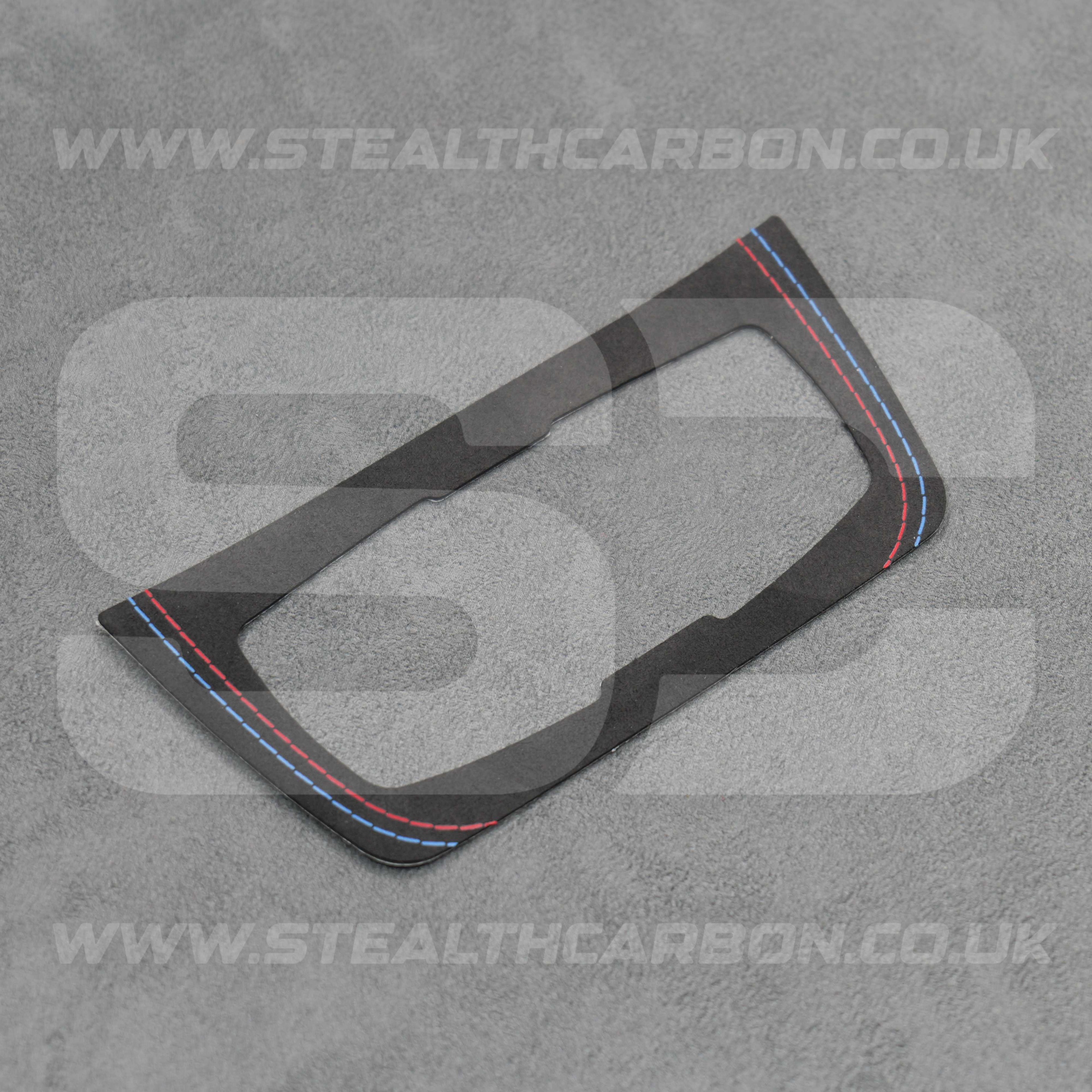 BMW Alcantara Suede Headlight Switch Trim for F30 F34 F80 M3 F82 M4 M5 F87 M2