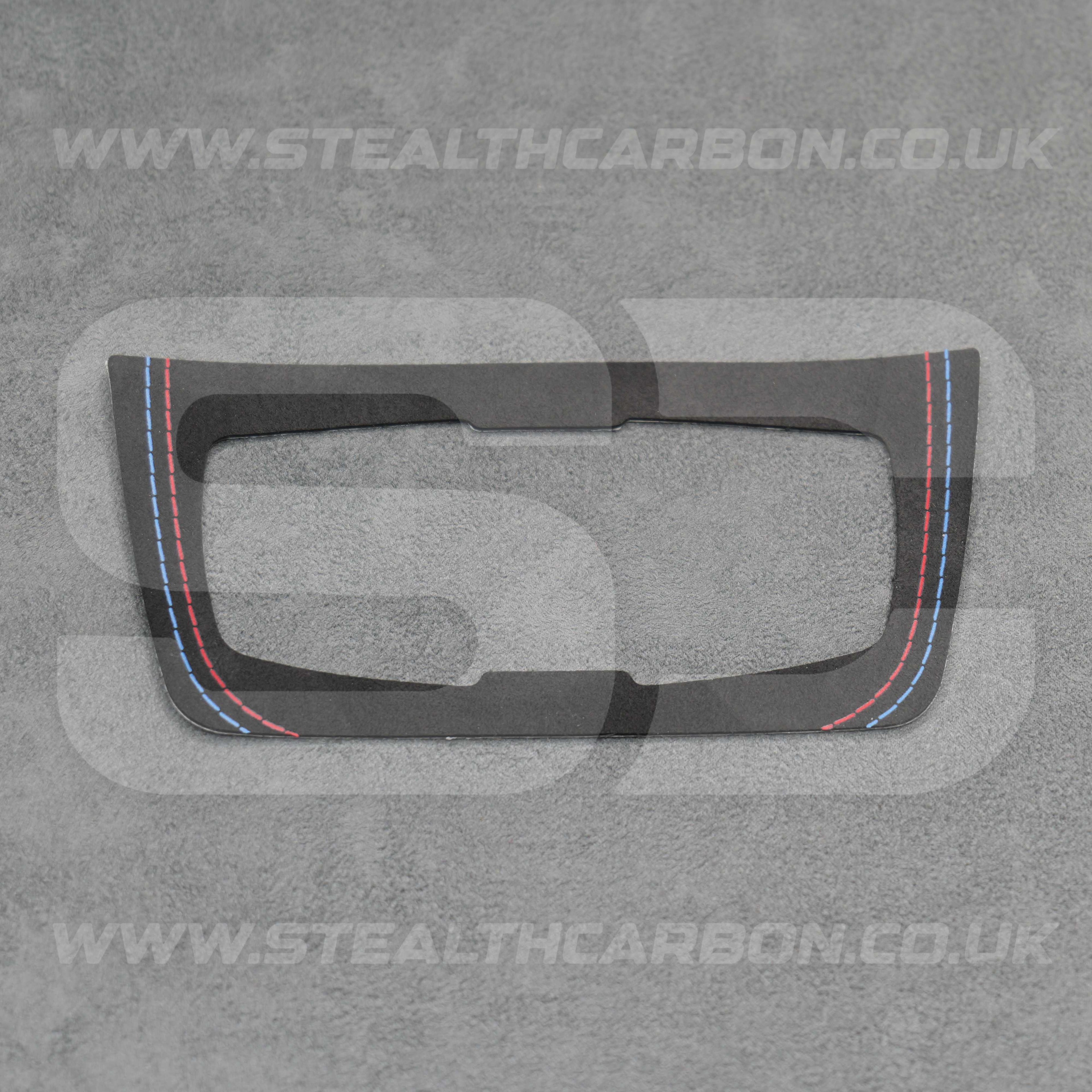 BMW Alcantara Suede Headlight Switch Trim for F30 F34 F80 M3 F82 M4 M5 F87 M2