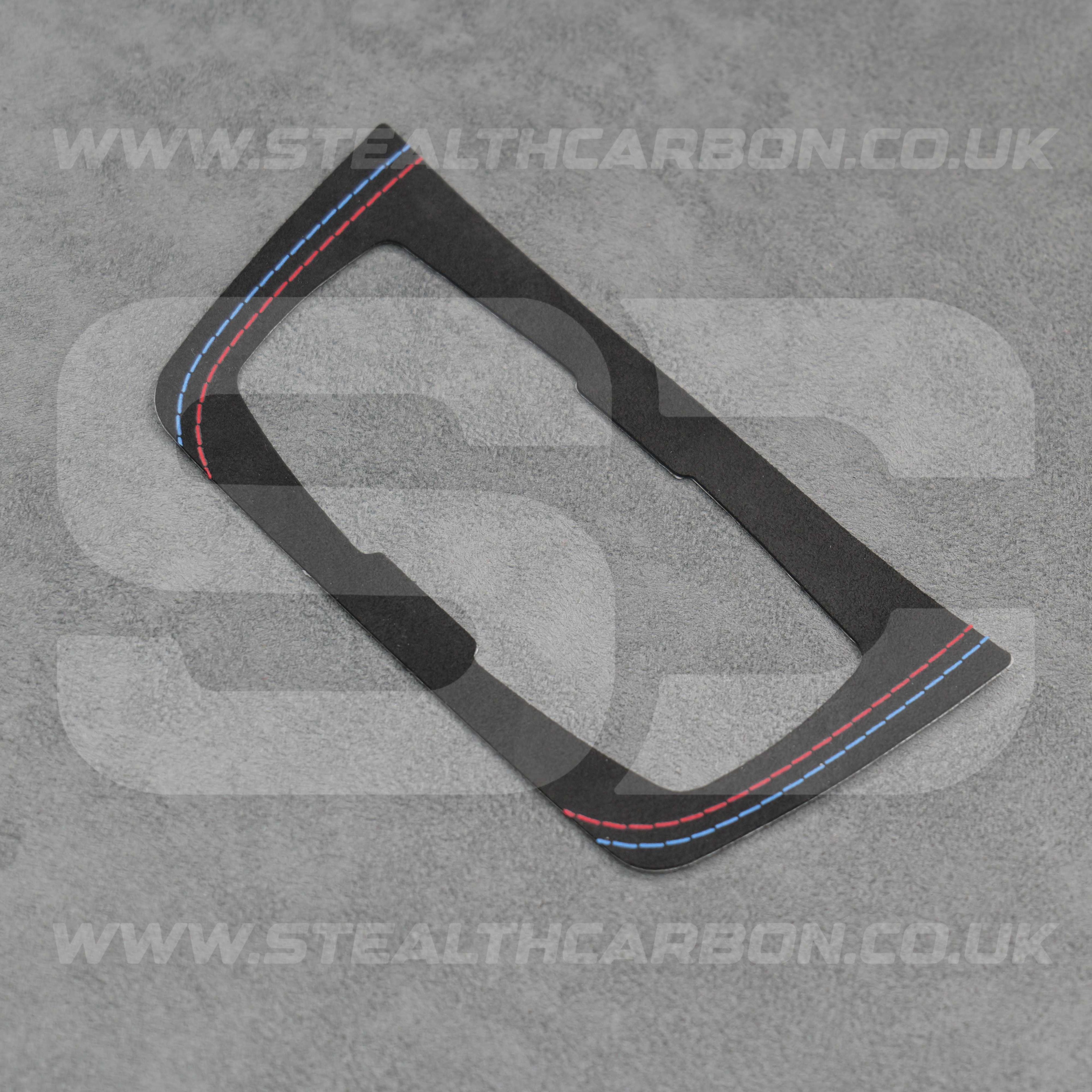 BMW Alcantara Suede Headlight Switch Trim for F30 F34 F80 M3 F82 M4 M5 F87 M2