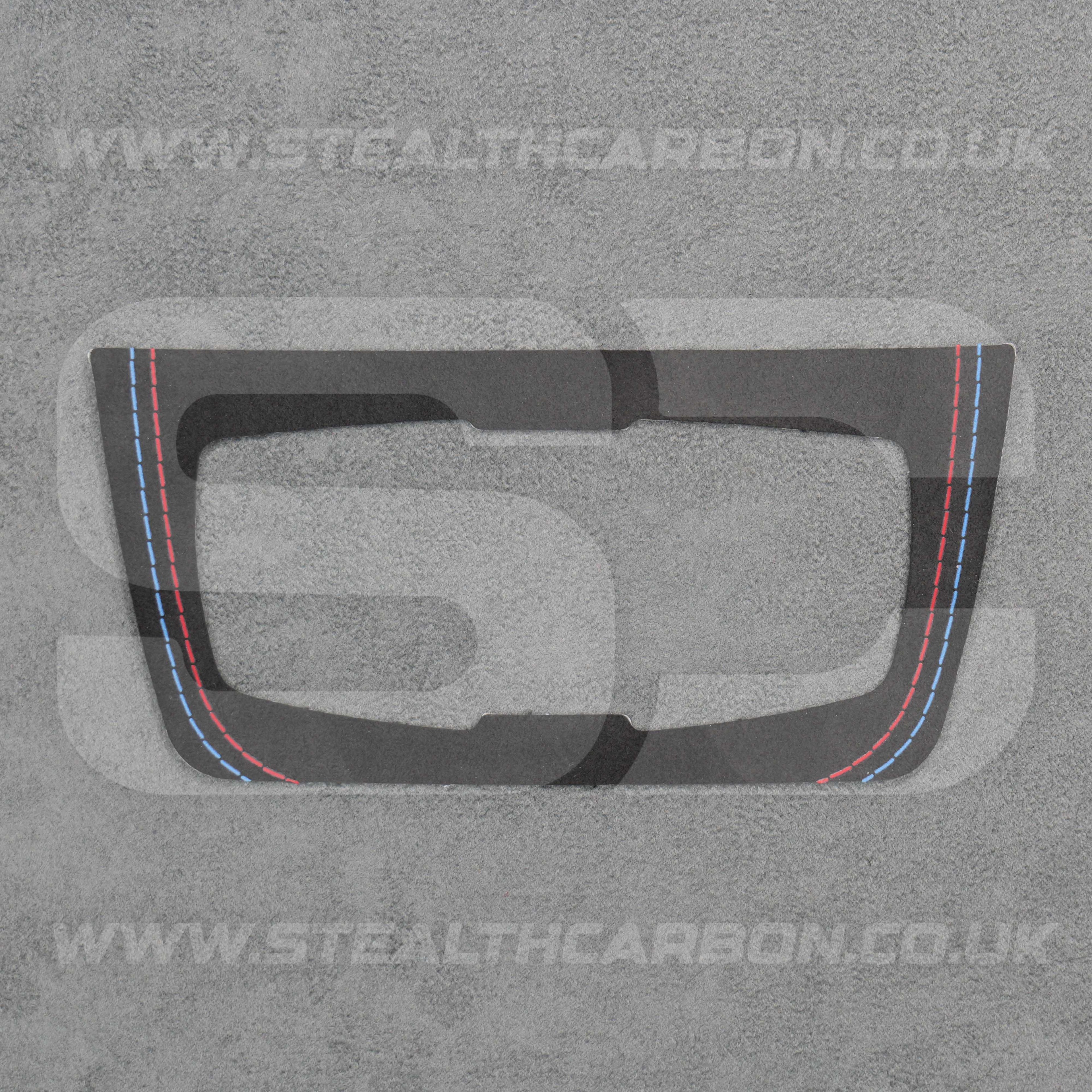 BMW Alcantara Suede Headlight Switch Trim for F30 F34 F80 M3 F82 M4 M5 F87 M2