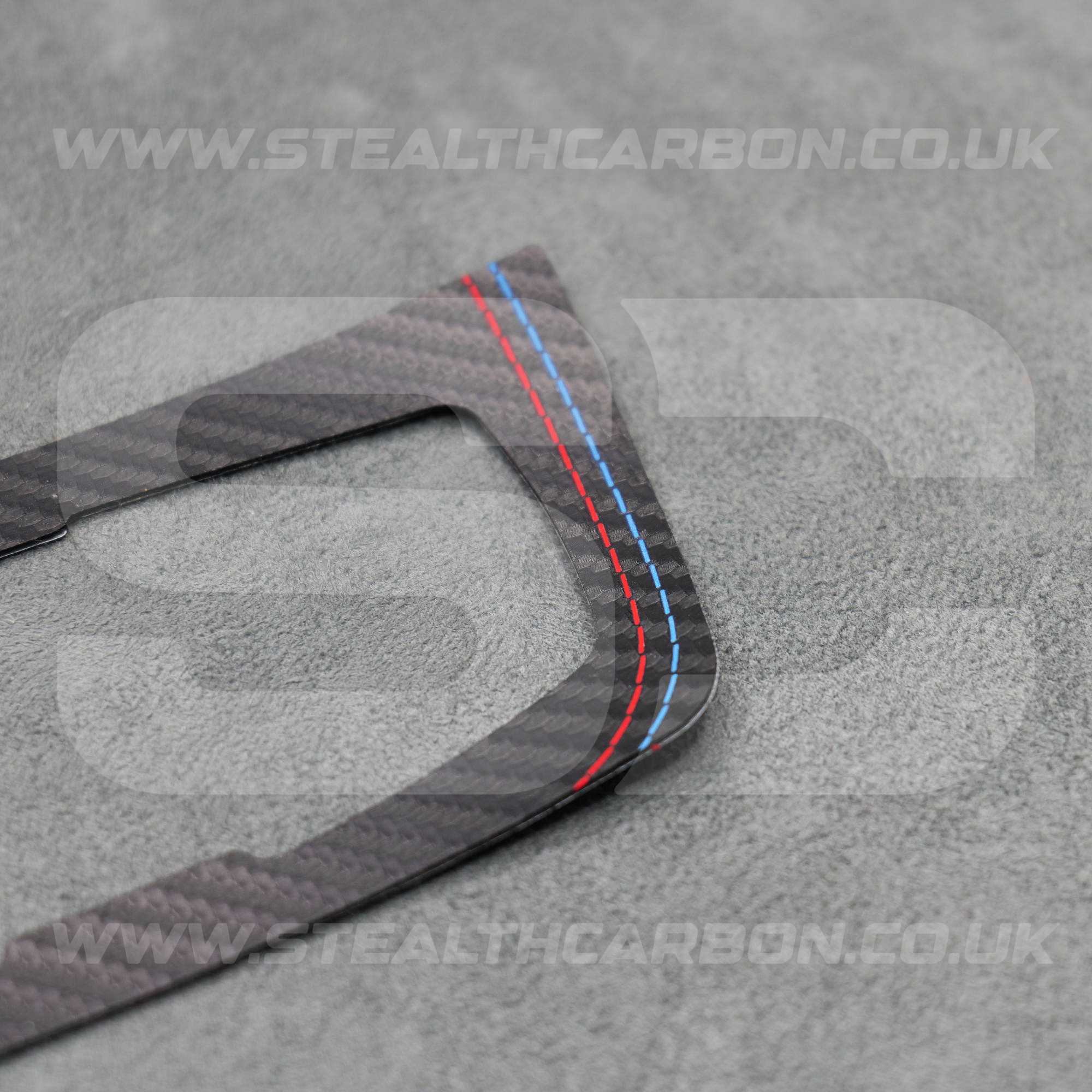 BMW Carbon Fibre Style Headlight Switch Trim F30 F34 F80 M3 F82 M4 M5 F87 M2