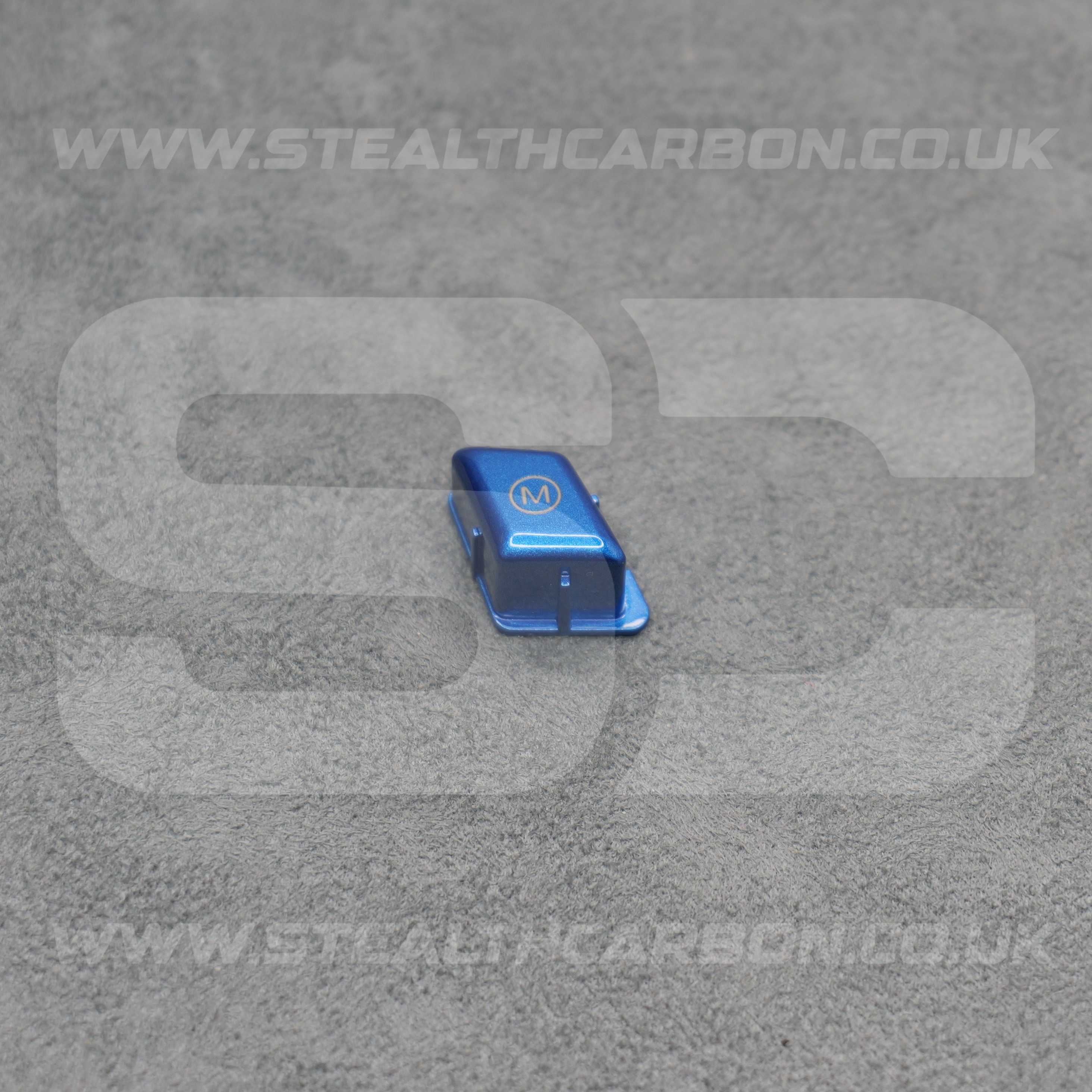 BMW Metallic Blue Steering Wheel M Mode Button for E90 E92 E93 M3 4.0 V8 Coupe