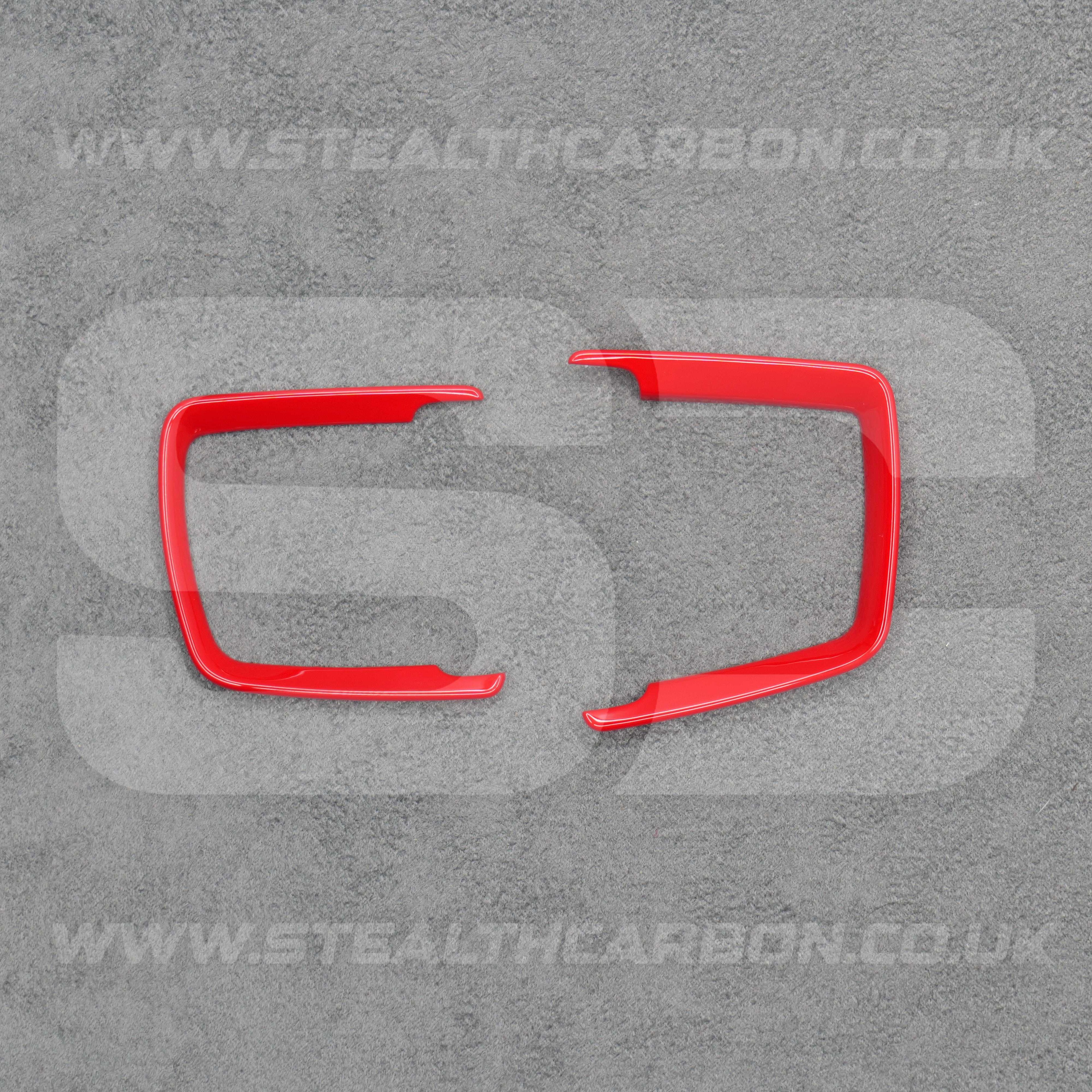 BMW Red Headlight Switch Trims M3 F80 F82 M4 F87 F30 M2 i3 1 2 3 4 5 6 7 Series