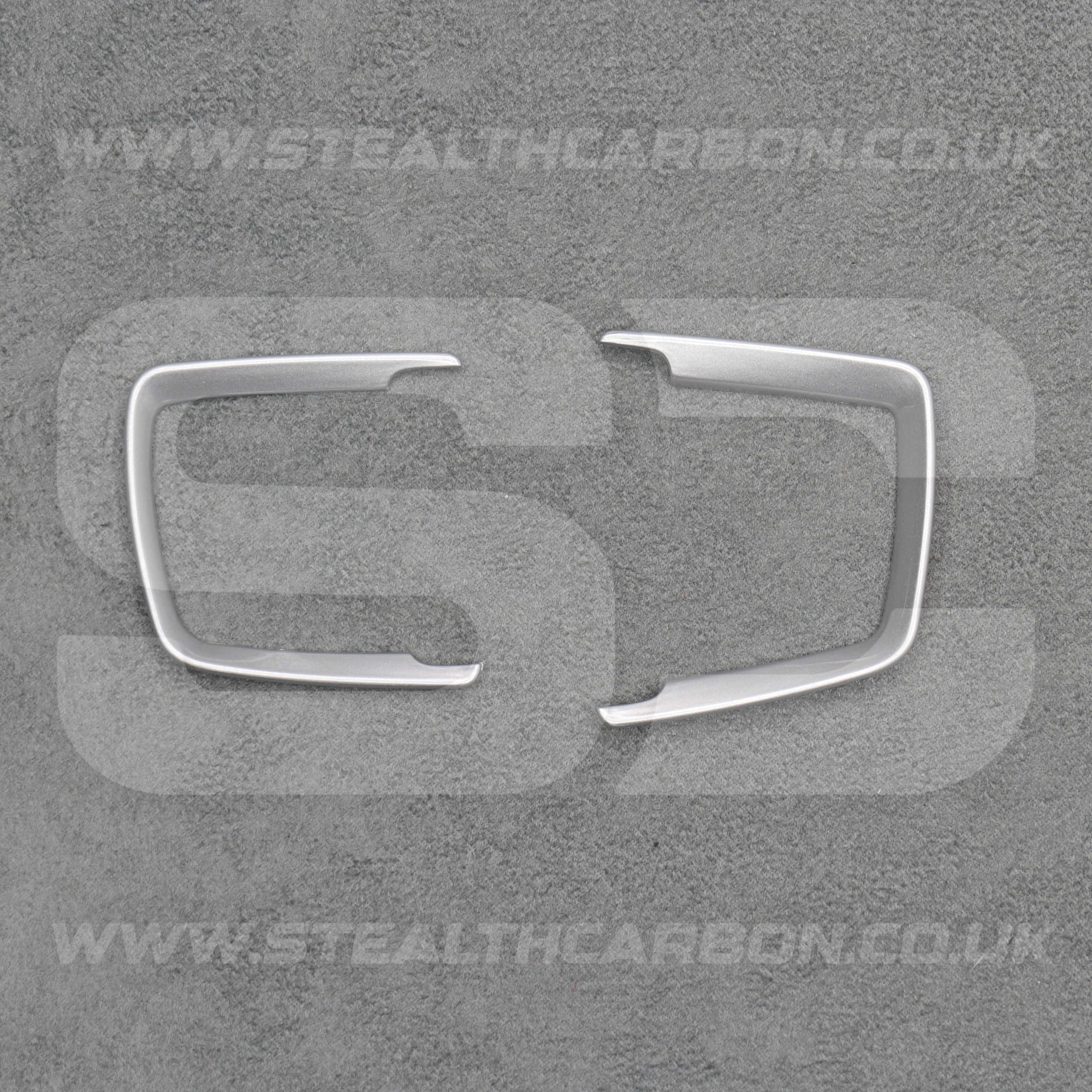 BMW Silver Headlight Switch Trims M3 F80 F82 M4 F87 F30 M2 i3 1 2 3 4 5 Series