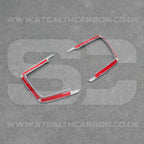 BMW Silver Headlight Switch Trims M3 F80 F82 M4 F87 F30 M2 i3 1 2 3 4 5 Series