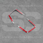 BMW Silver Headlight Switch Trims M3 F80 F82 M4 F87 F30 M2 i3 1 2 3 4 5 Series