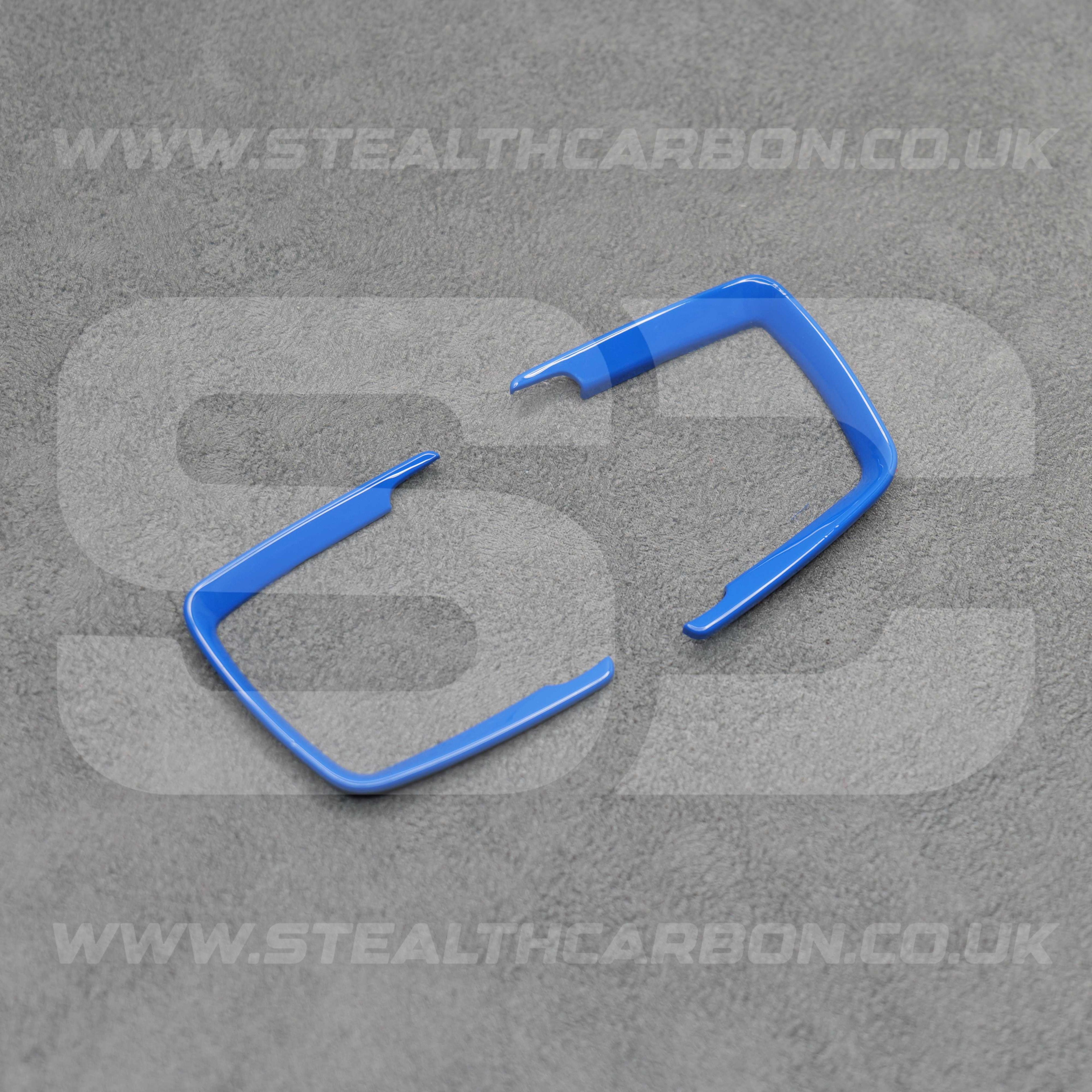 BMW Blue Headlight Switch Trims M3 F80 F82 M4 F87 F30 M2 i3 1 2 3 4 5 6 Series