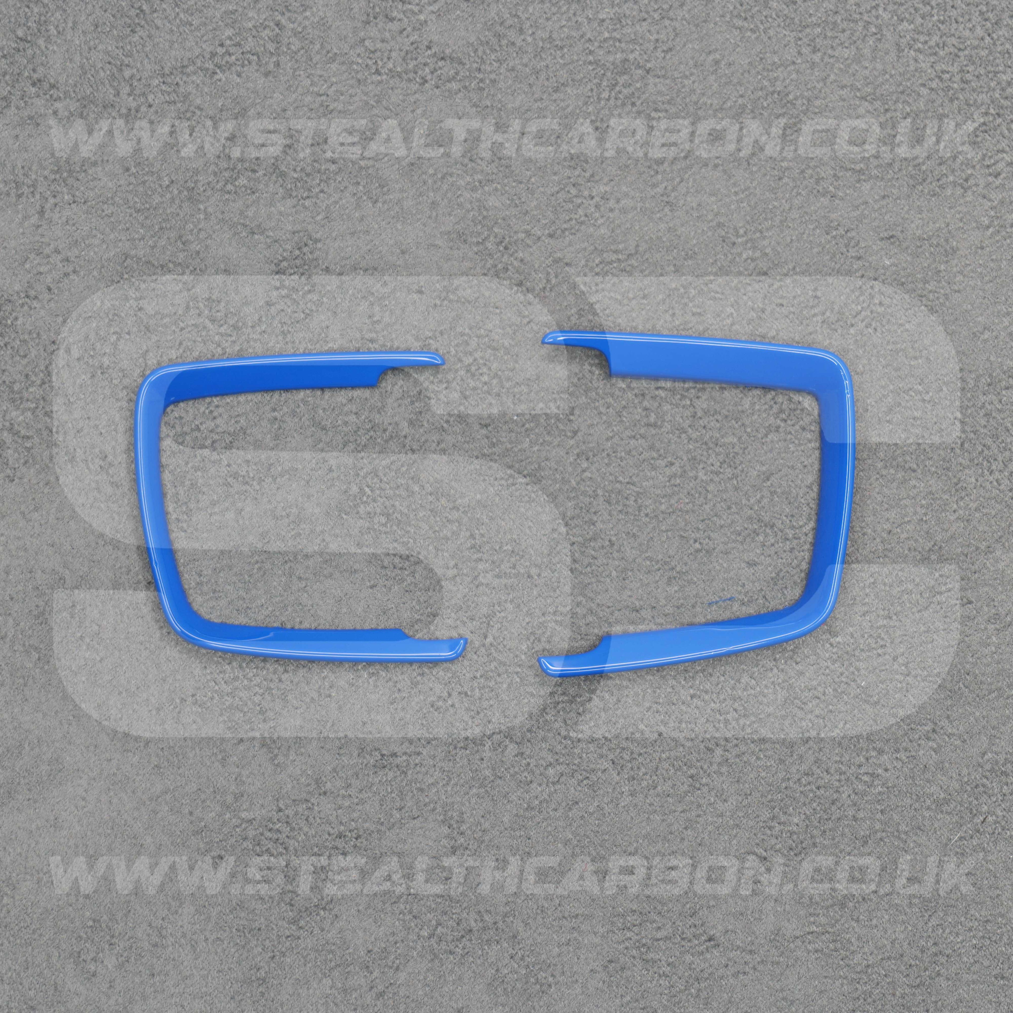 BMW Blue Headlight Switch Trims M3 F80 F82 M4 F87 F30 M2 i3 1 2 3 4 5 6 Series