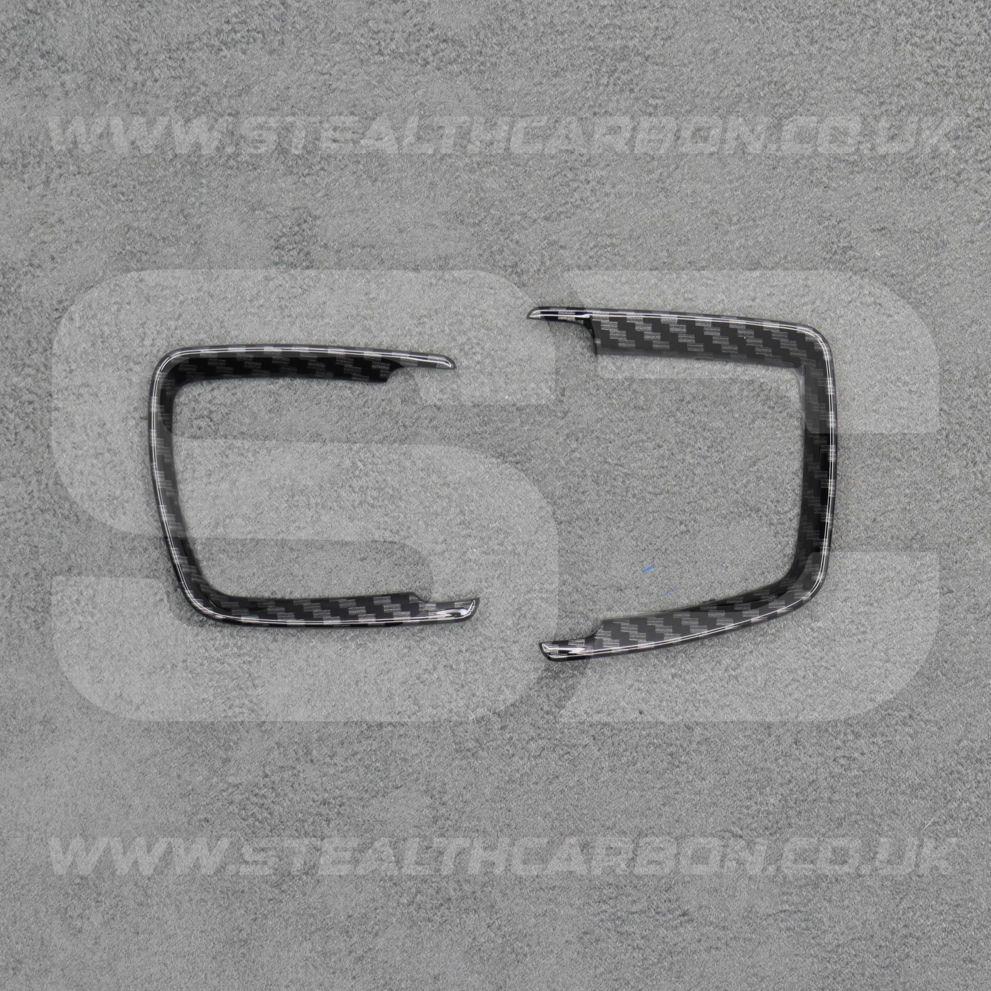 BMW Carbon Fibre Style Headlight Switch Trims M3 M4 F87 M2 i3 1 2 3 3 4 5 Series