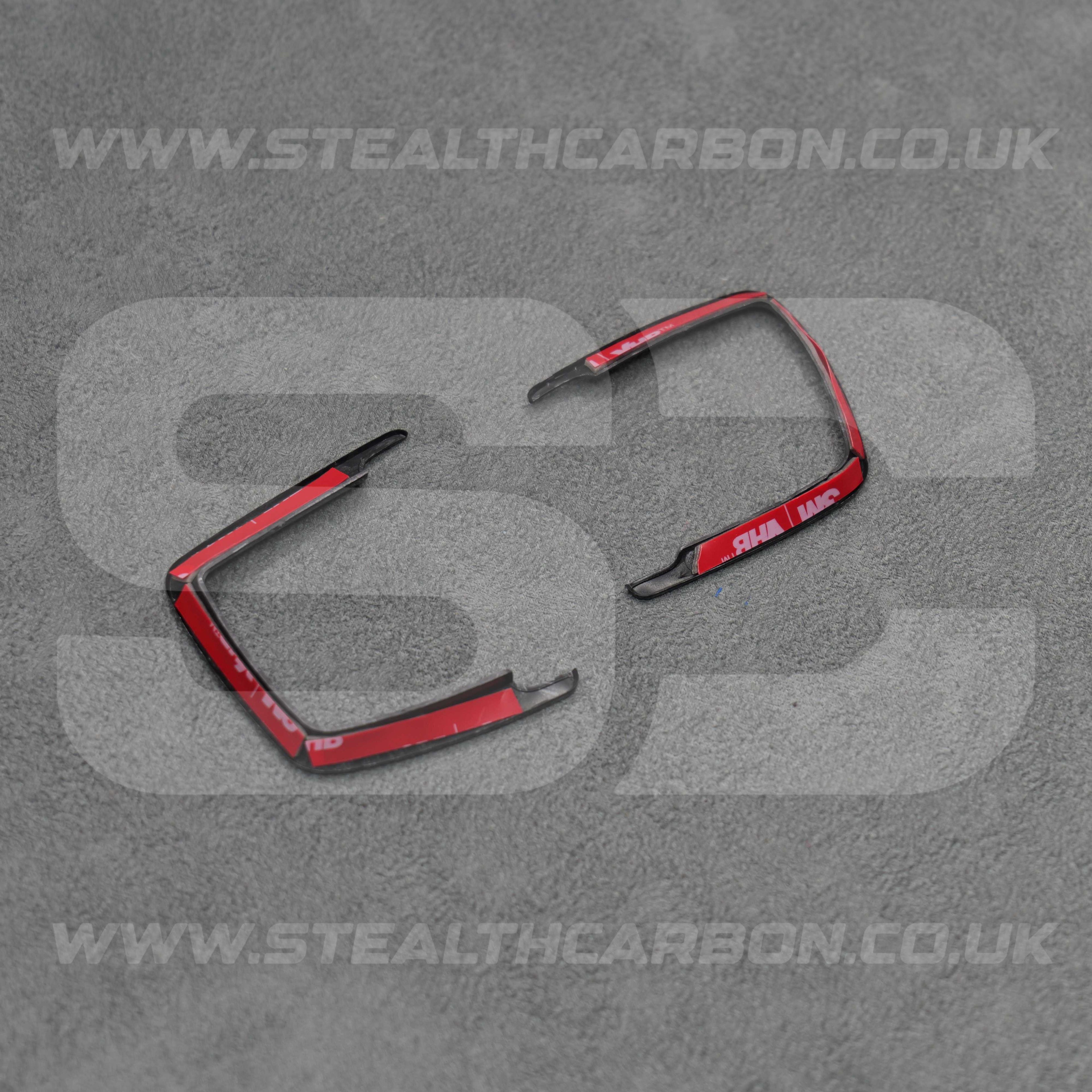 BMW Carbon Fibre Style Headlight Switch Trims M3 M4 F87 M2 i3 1 2 3 3 4 5 Series